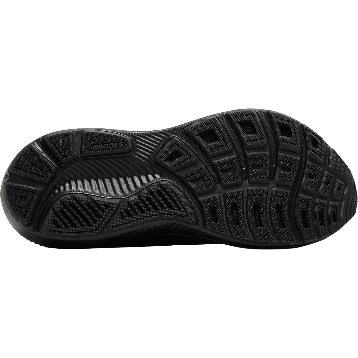 Womens Brooks Brooks Ghost 18 Women's Athletic Shoes Black/Black/Ebony (Neutral Support) Black/Black/Ebony