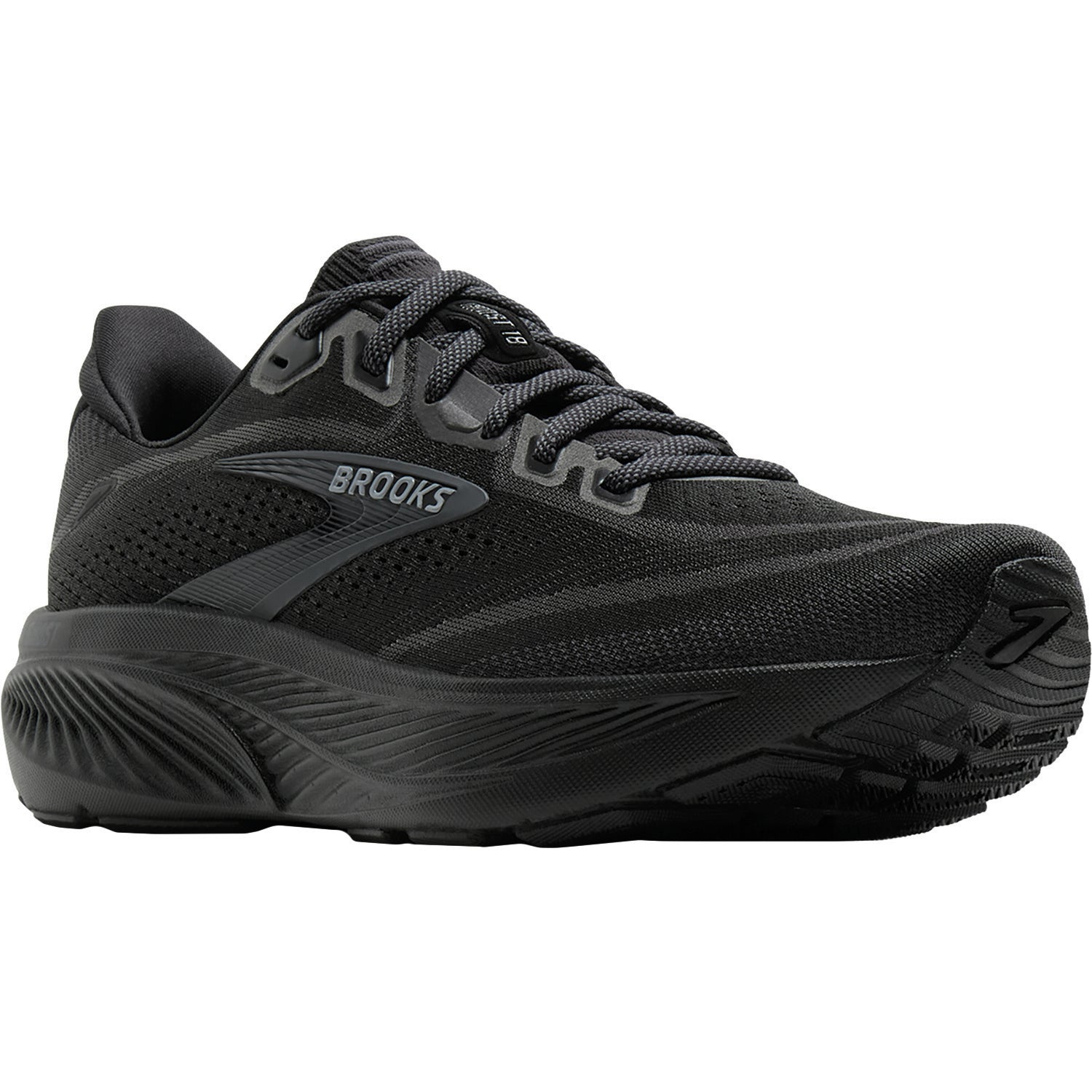 Womens Brooks Brooks Ghost 18 Women's Athletic Shoes Black/Black/Ebony (Neutral Support) Black/Black/Ebony