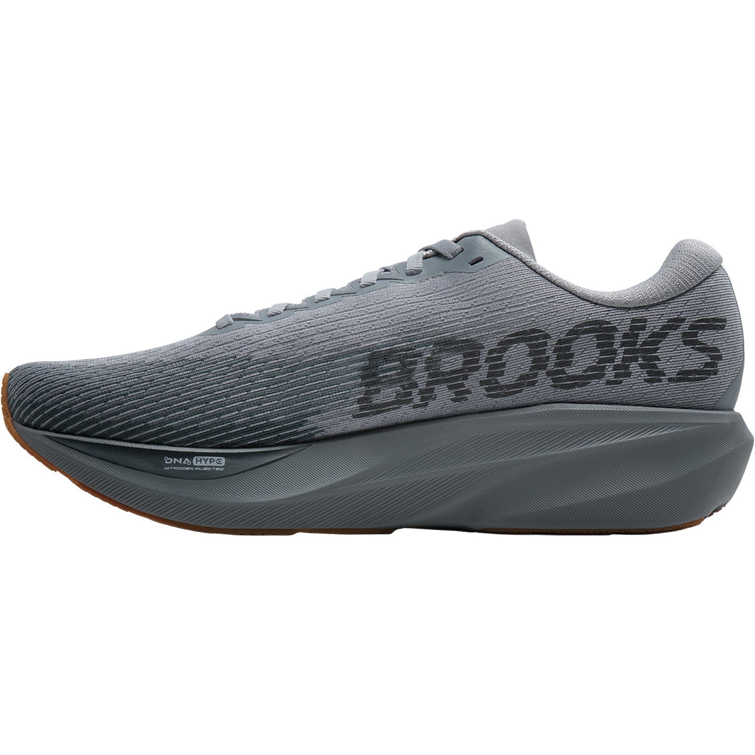 Mens Brooks Brooks Ghost Amp Men's Athletic Shoes Primer/Ebony/Oyster (Neutral Support) Primer/Ebony/Oyster