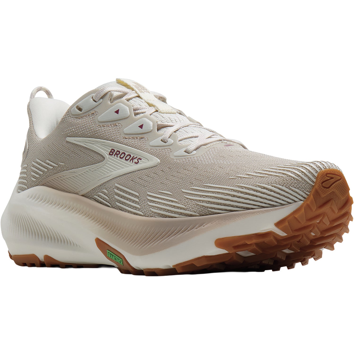 Womens Brooks Brooks Ghost Trail (Neutral Support) Women's Outdoor Trail Runnings Coconut/Chateau/Rose Coconut/Chateau/Rose