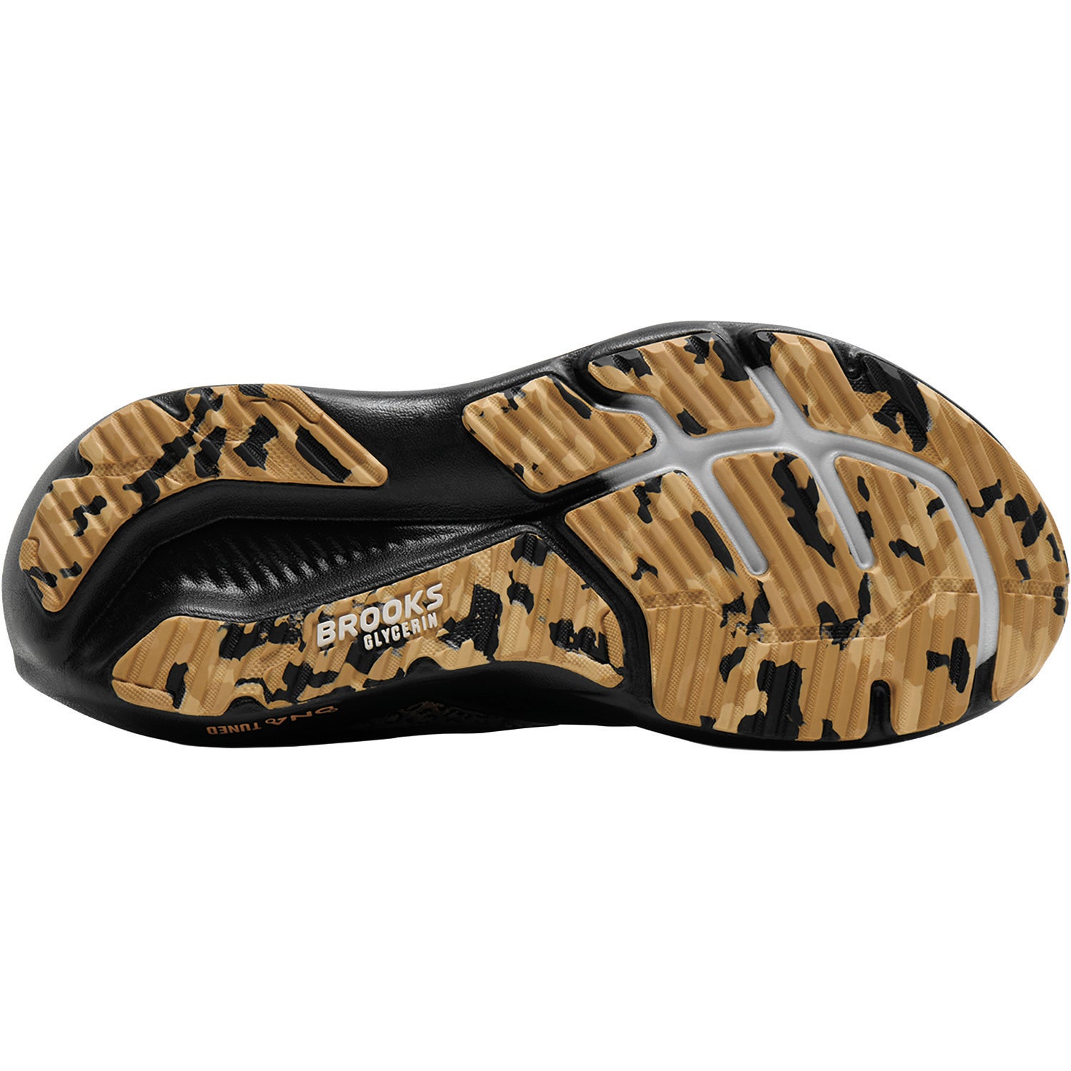 Womens Brooks Brooks Glycerin 23 Women's Athletic Shoes Black/Asphalt/Iced Coffee (Neutral Support) Black/Asphalt/Iced Coffee
