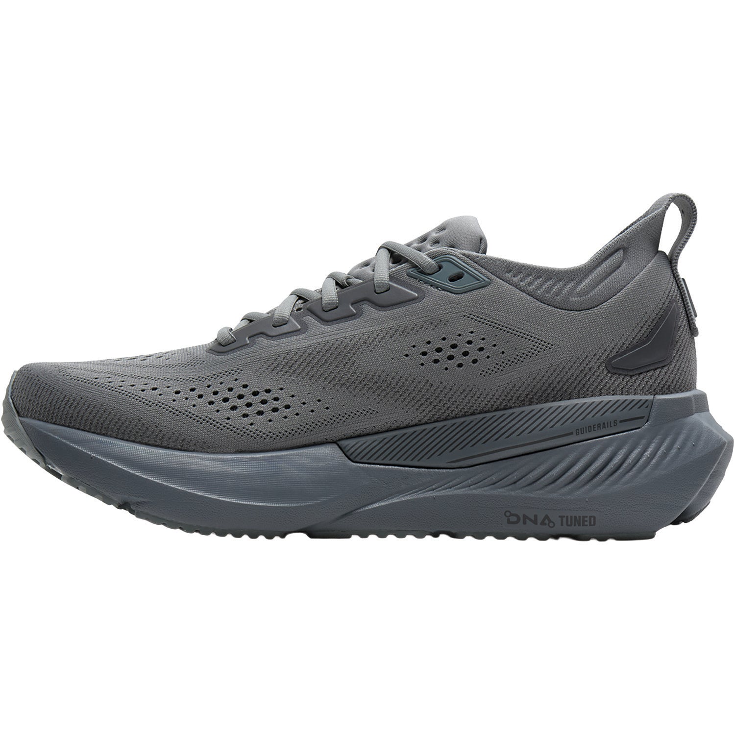 Mens Brooks Brooks Glycerin GTS 23 (Neutral Support) Men's Athletic Shoes Grey/Blackened Pearl Grey/Blackened Pearl