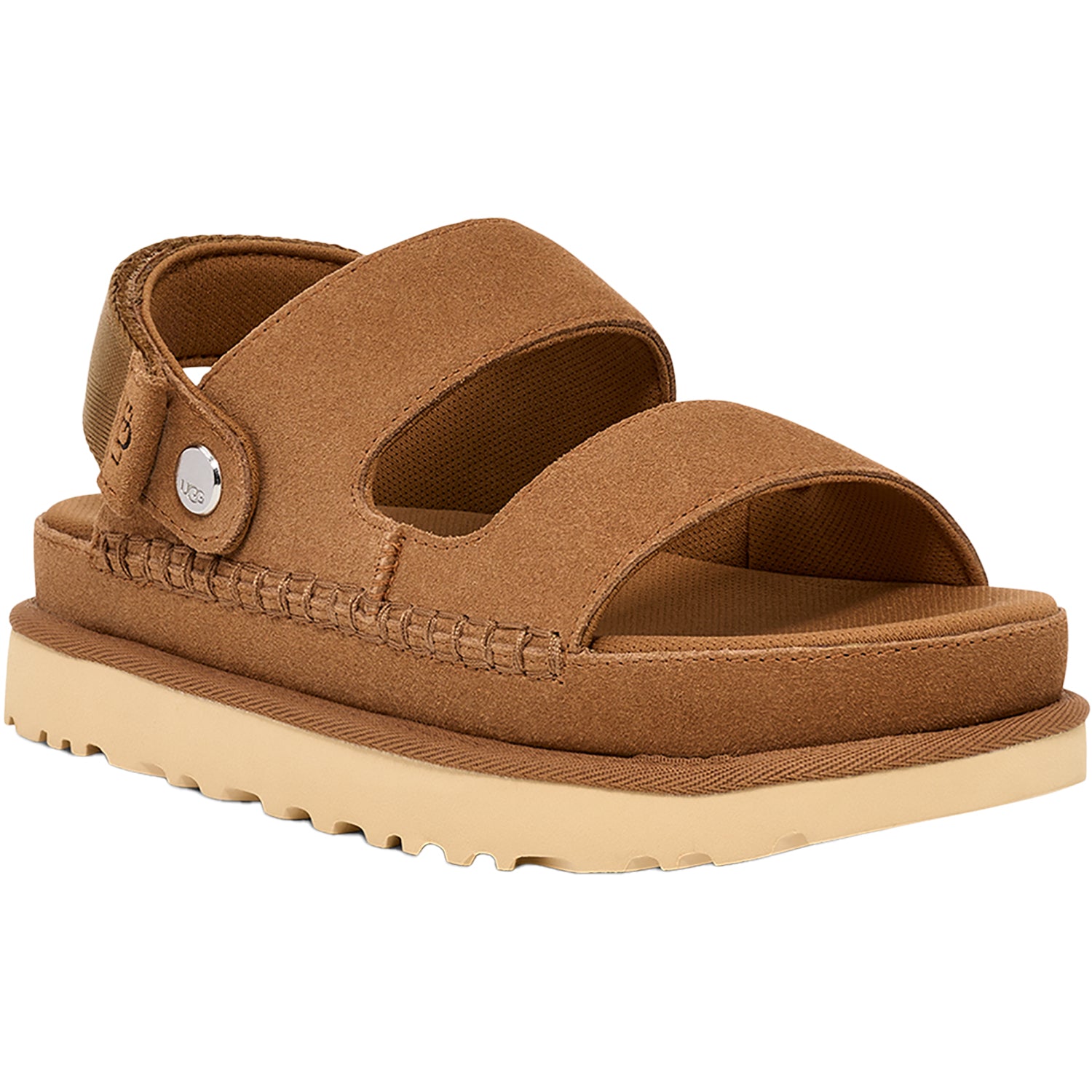 Womens Ugg UGG Goldenstar Glide Women's Slide Sandals Chestnut Chestnut