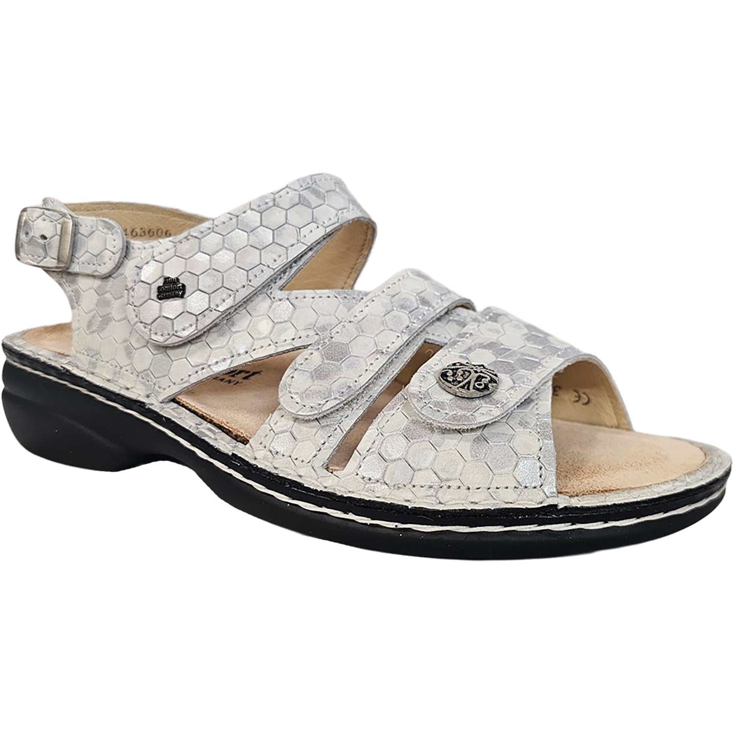 Womens Finn comfort Finn Comfort Gomera Soft Women's Sandals Bianco Esandra Bianco Esandra