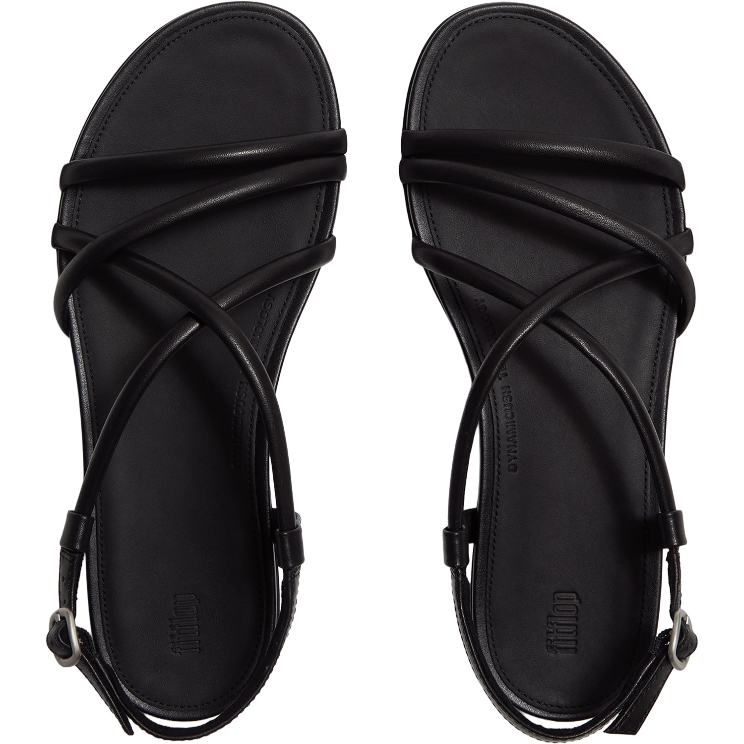 Womens Fit flop Fit Flop Gracie Women's Sandals Black Leather Black Leather