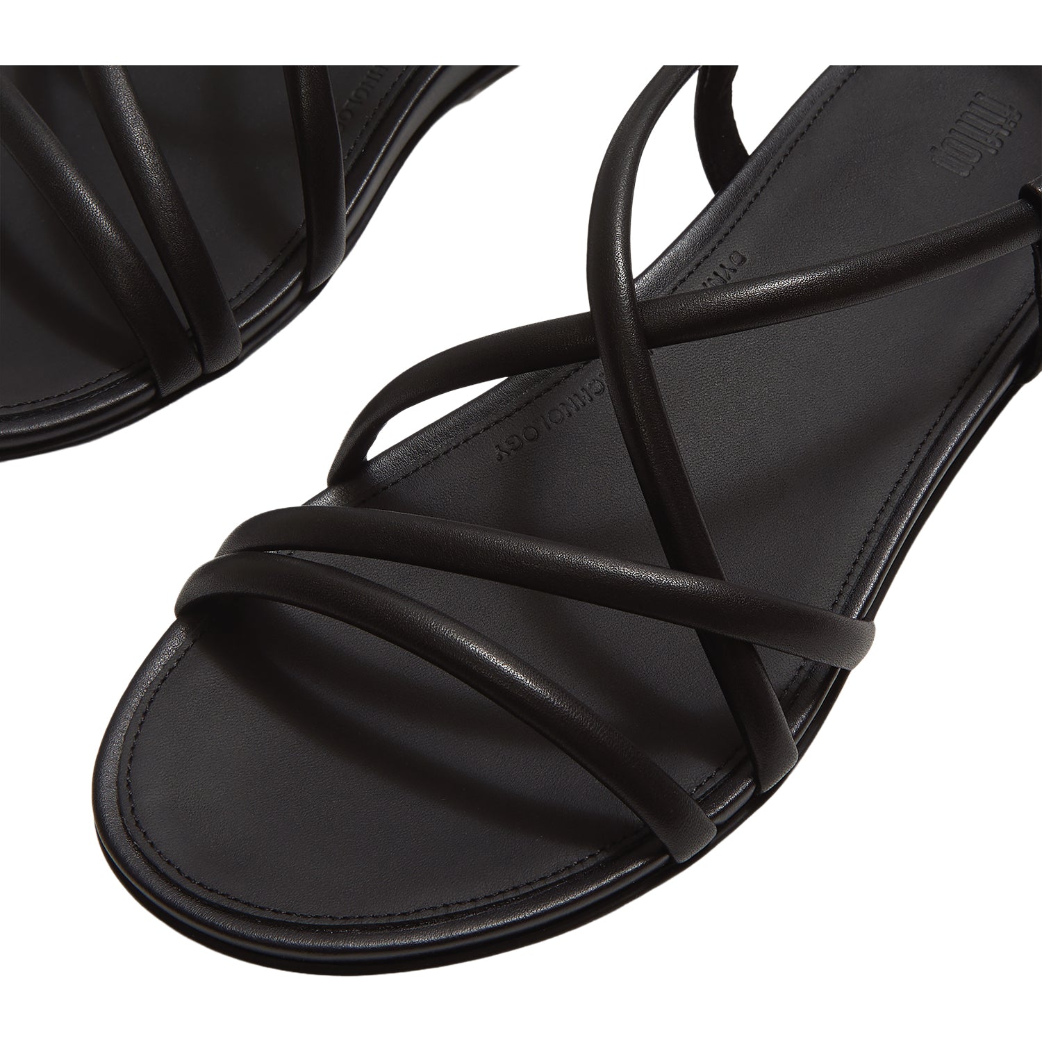 Womens Fit flop Fit Flop Gracie Women's Sandals Black Leather Black Leather