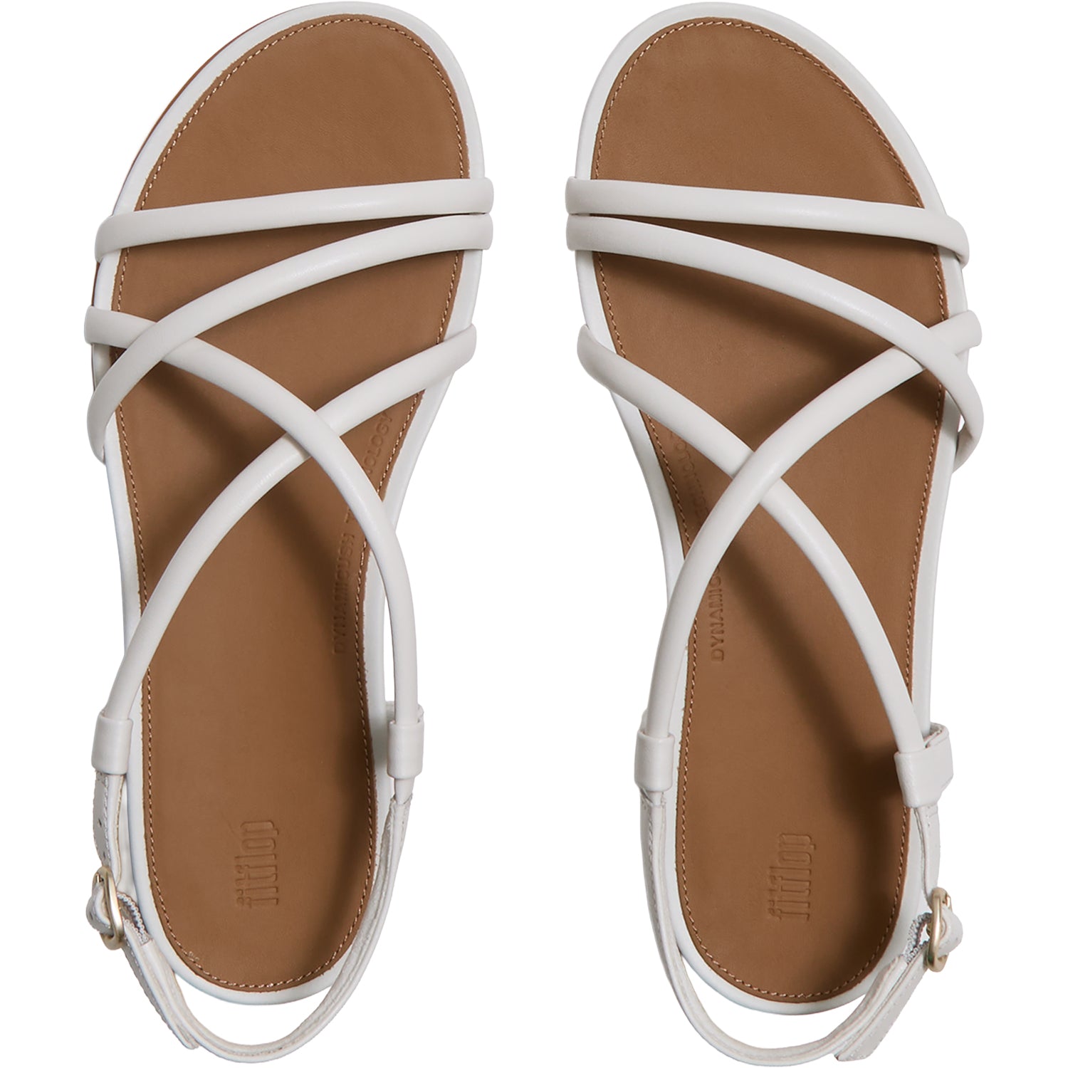 Womens Fit flop Fit Flop Gracie Women's Sandals White Leather White Leather