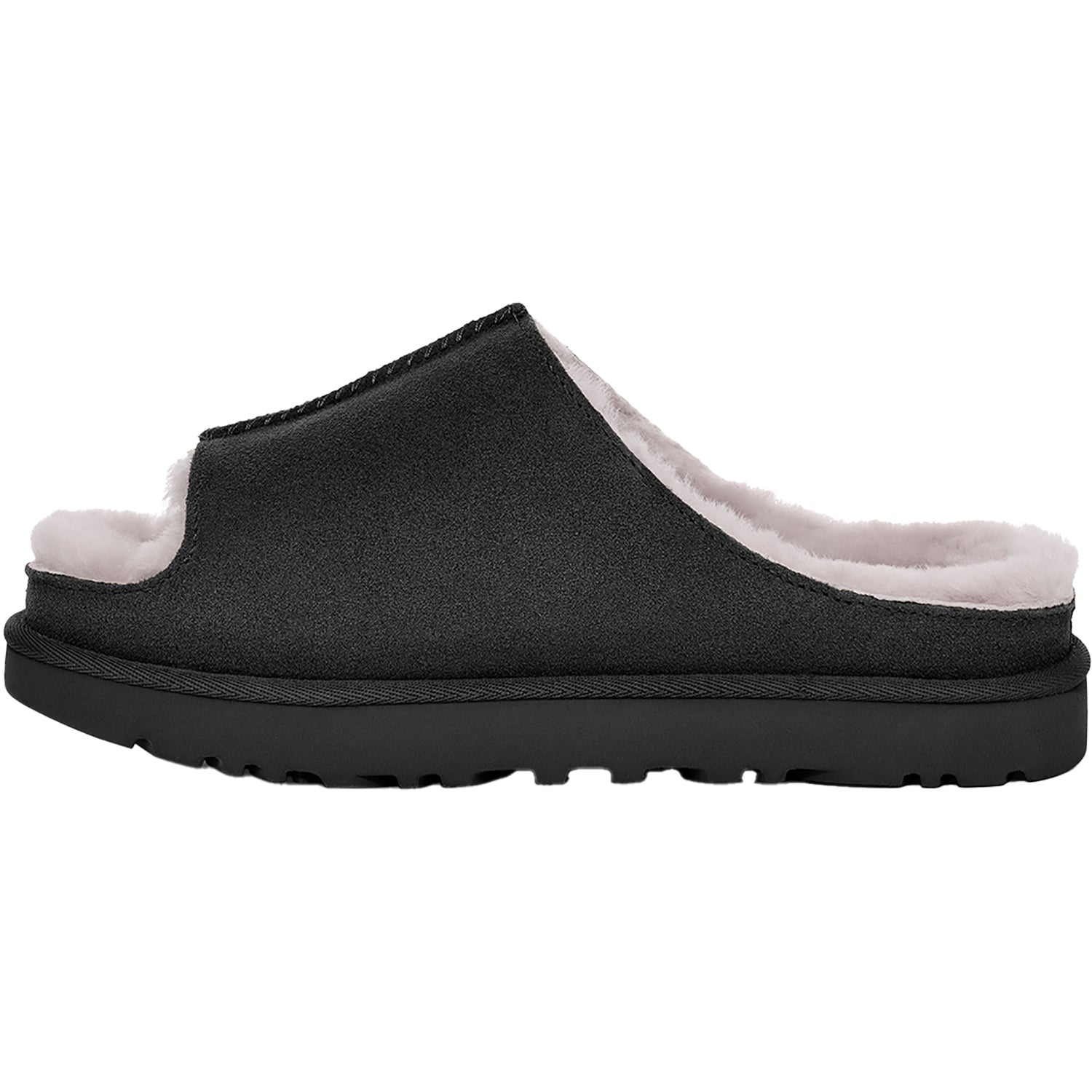 Womens Ugg UGG Greenport Slide Women's Slippers Black Black