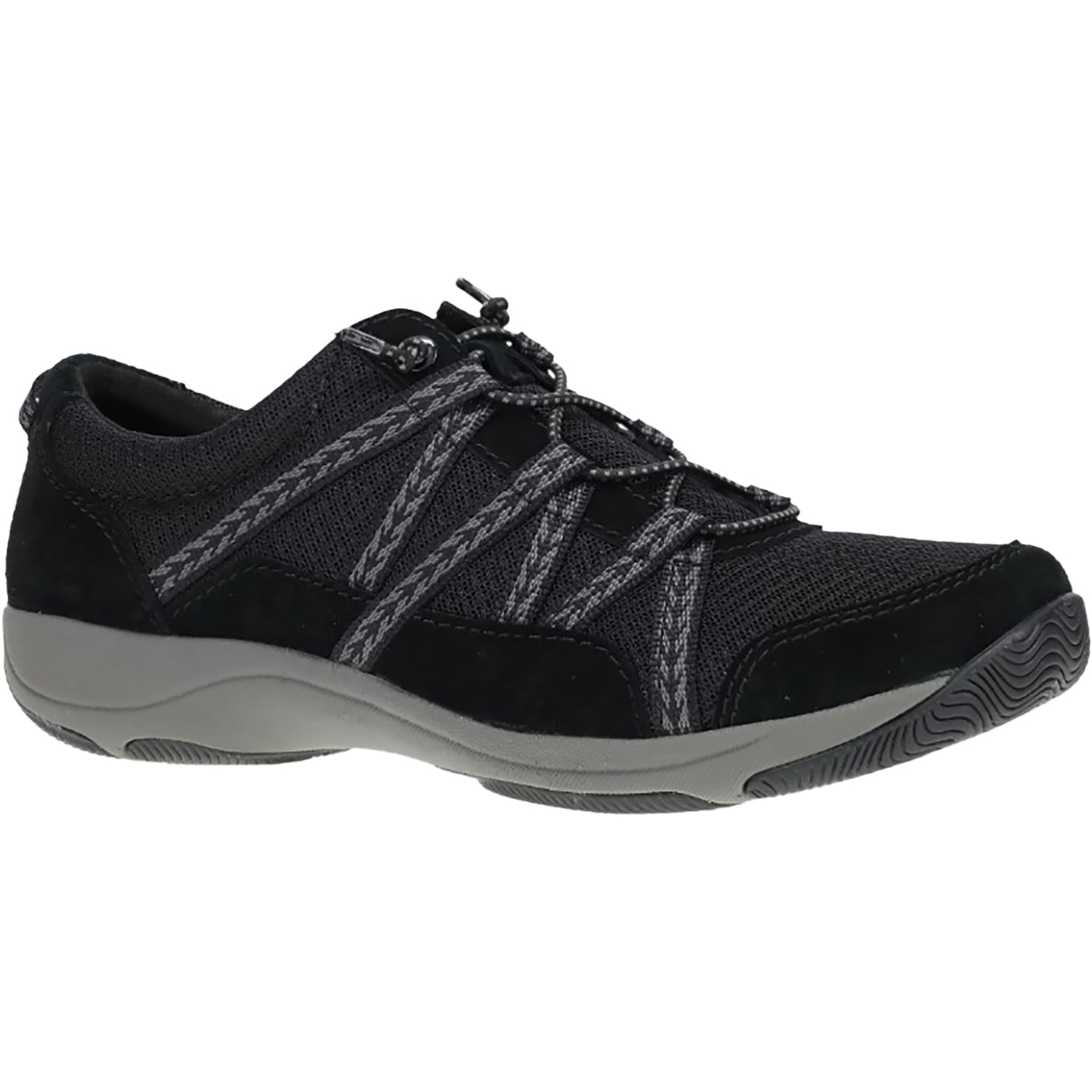Womens Dansko Dansko Harlyn Women's Sneakers Black/Black Suede Black/Black Suede