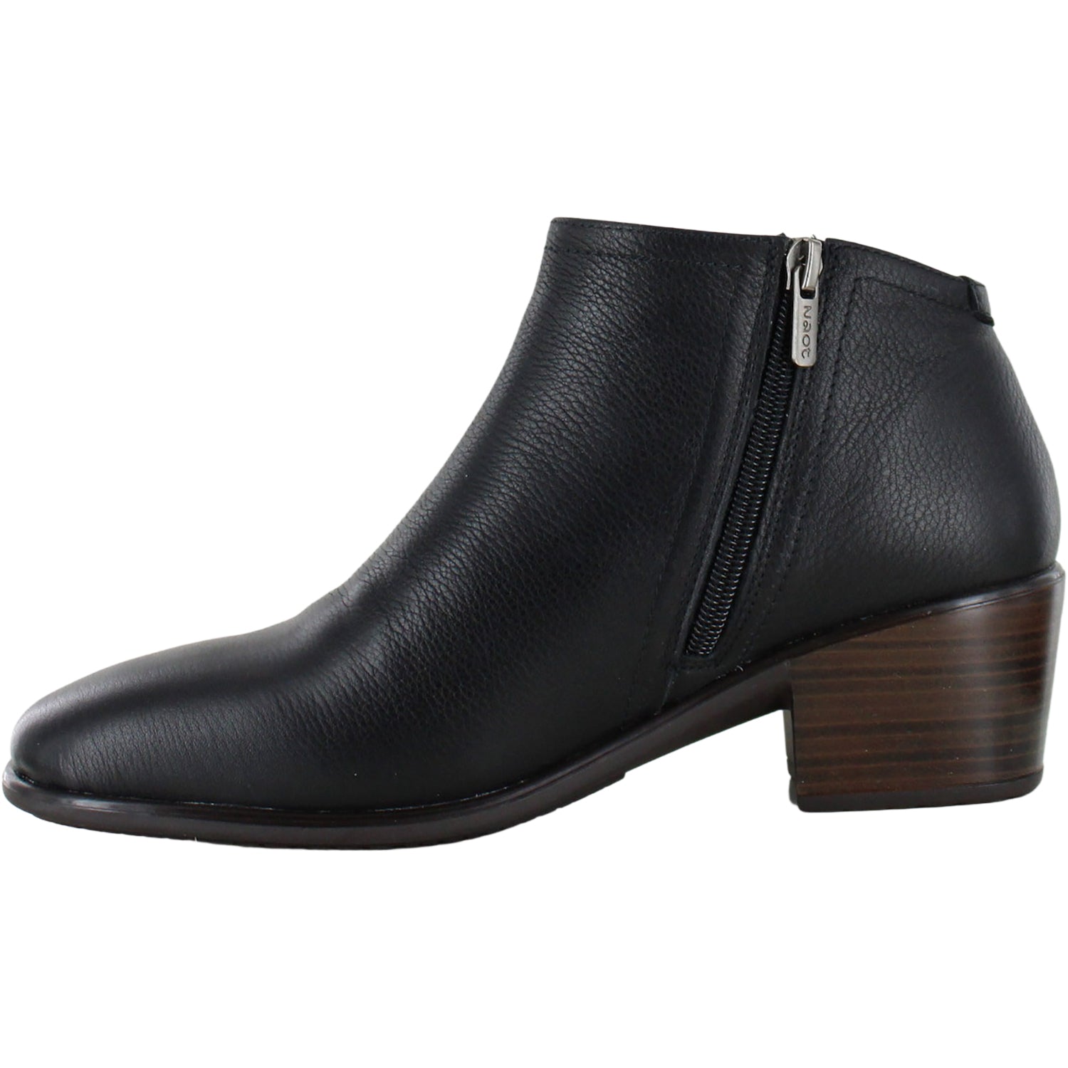 Womens Naot Naot Heir Women's Boots Black Water Resistant Leather Black Water Resistant Leather