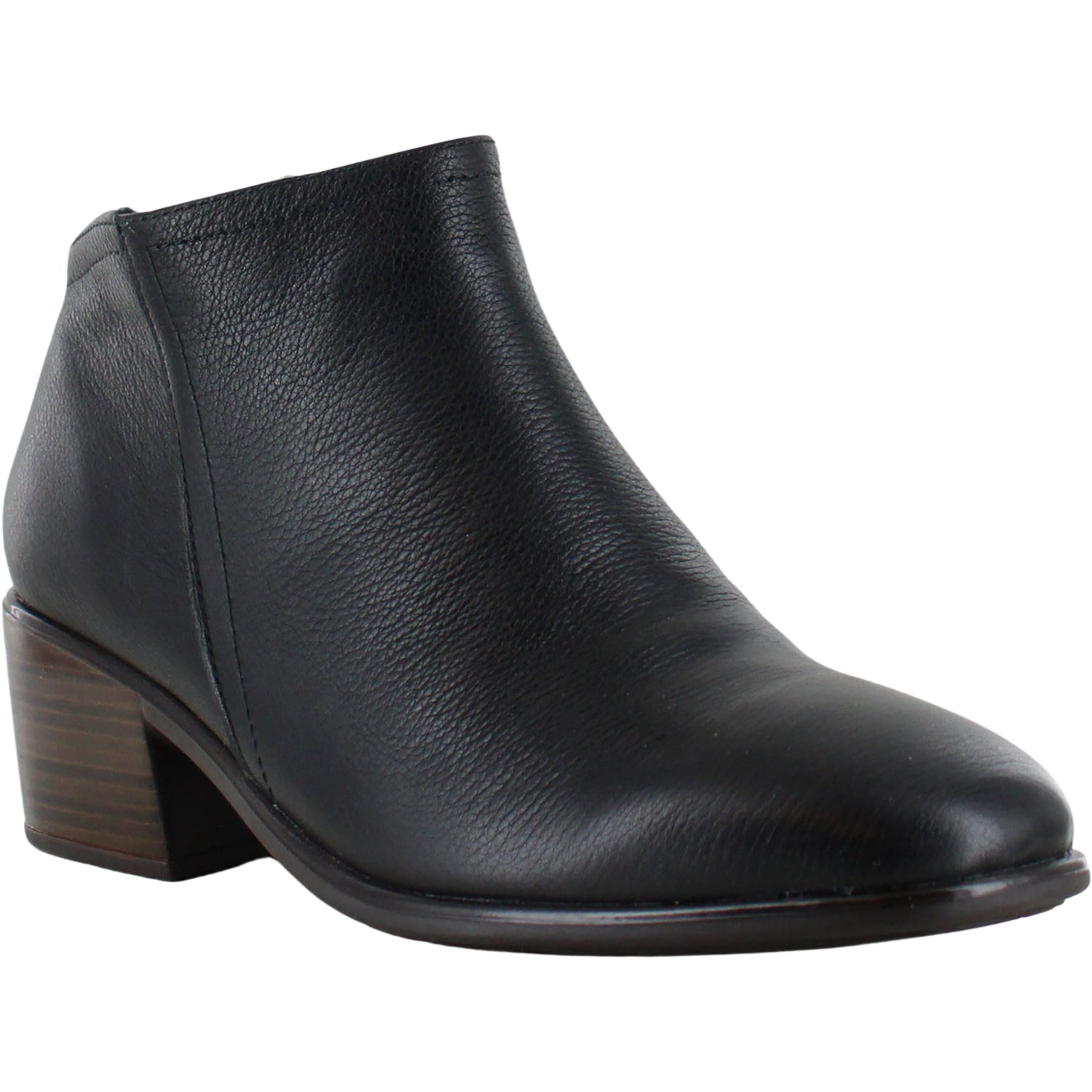 Womens Naot Naot Heir Women's Boots Black Water Resistant Leather Black Water Resistant Leather