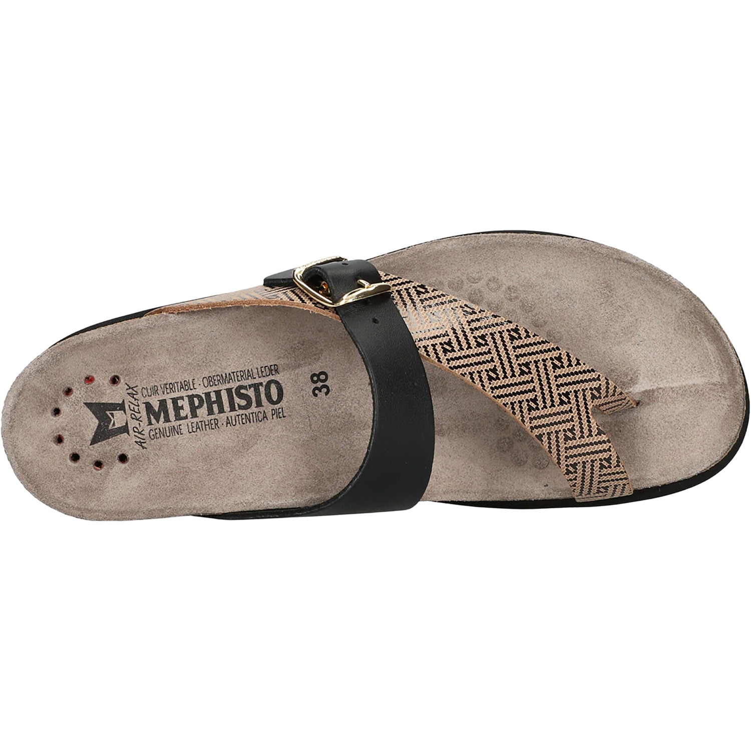Womens Mephisto Mephisto Helen Mix Women's Thong Sandals Black Helios Black Helios