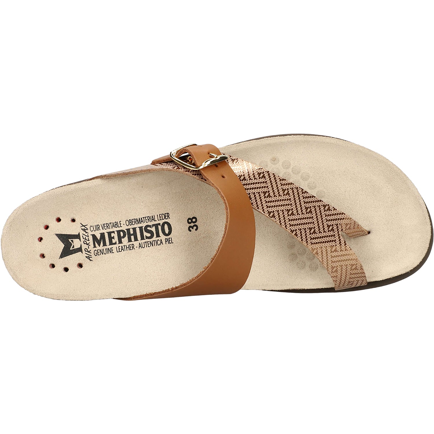 Womens Mephisto Mephisto Helen Mix Women's Adjust Thong Sandals Camel Helios Camel Helios