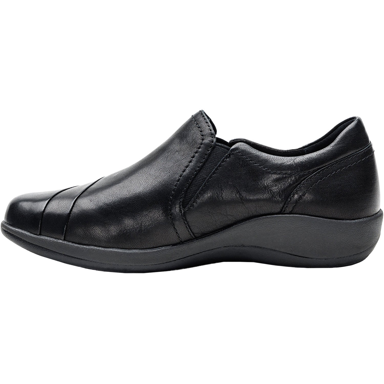 Womens Aetrex Women's Aetrex Helena Black Leather Black Leather