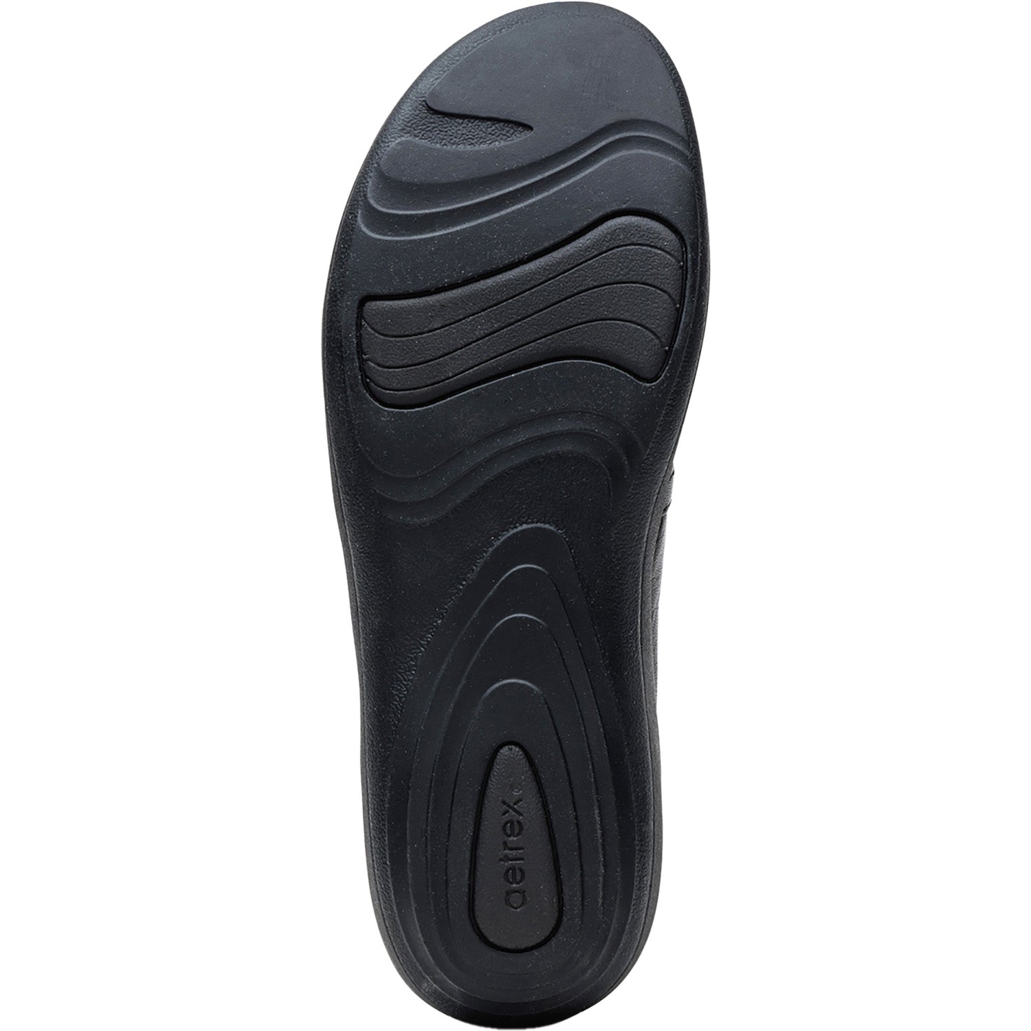 Womens Aetrex Women's Aetrex Helena Black Leather Black Leather