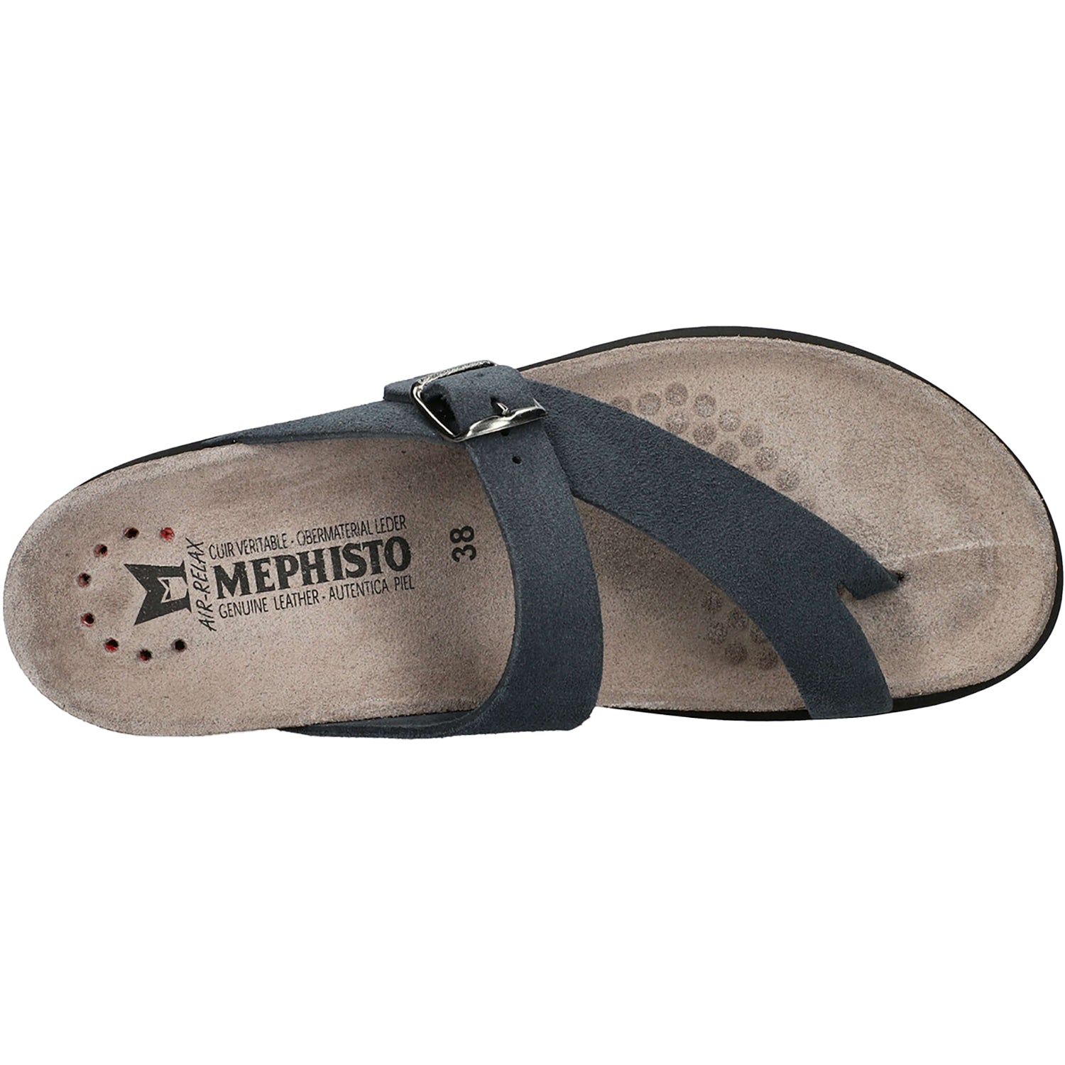 Womens Mephisto Women's Mephisto Helen Deep Blue Sandvel 62813 Deep Blue Sandvel