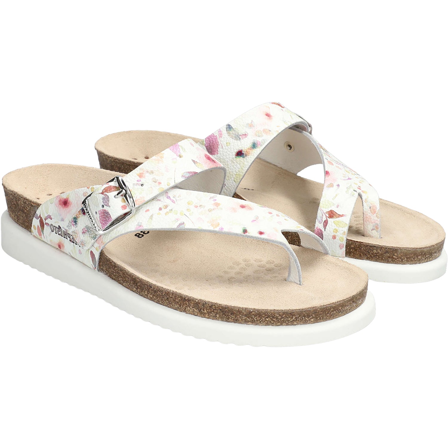 Womens Mephisto Mephisto Helen Women's Sandals Thong Sandals Multicolor Sandflower Multicolor Sandflower