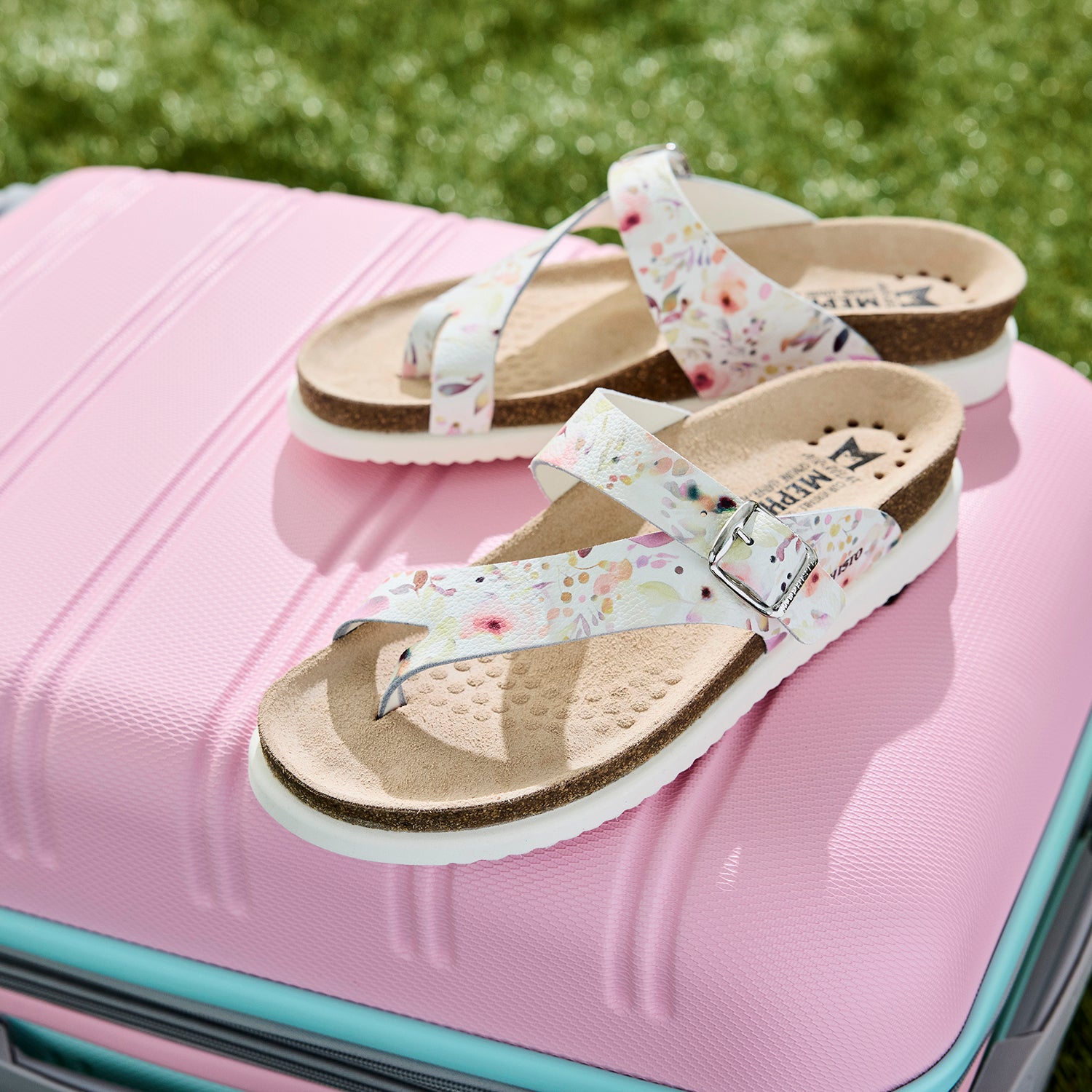 Womens Mephisto Mephisto Helen Women's Sandals Thong Sandals Multicolor Sandflower Multicolor Sandflower