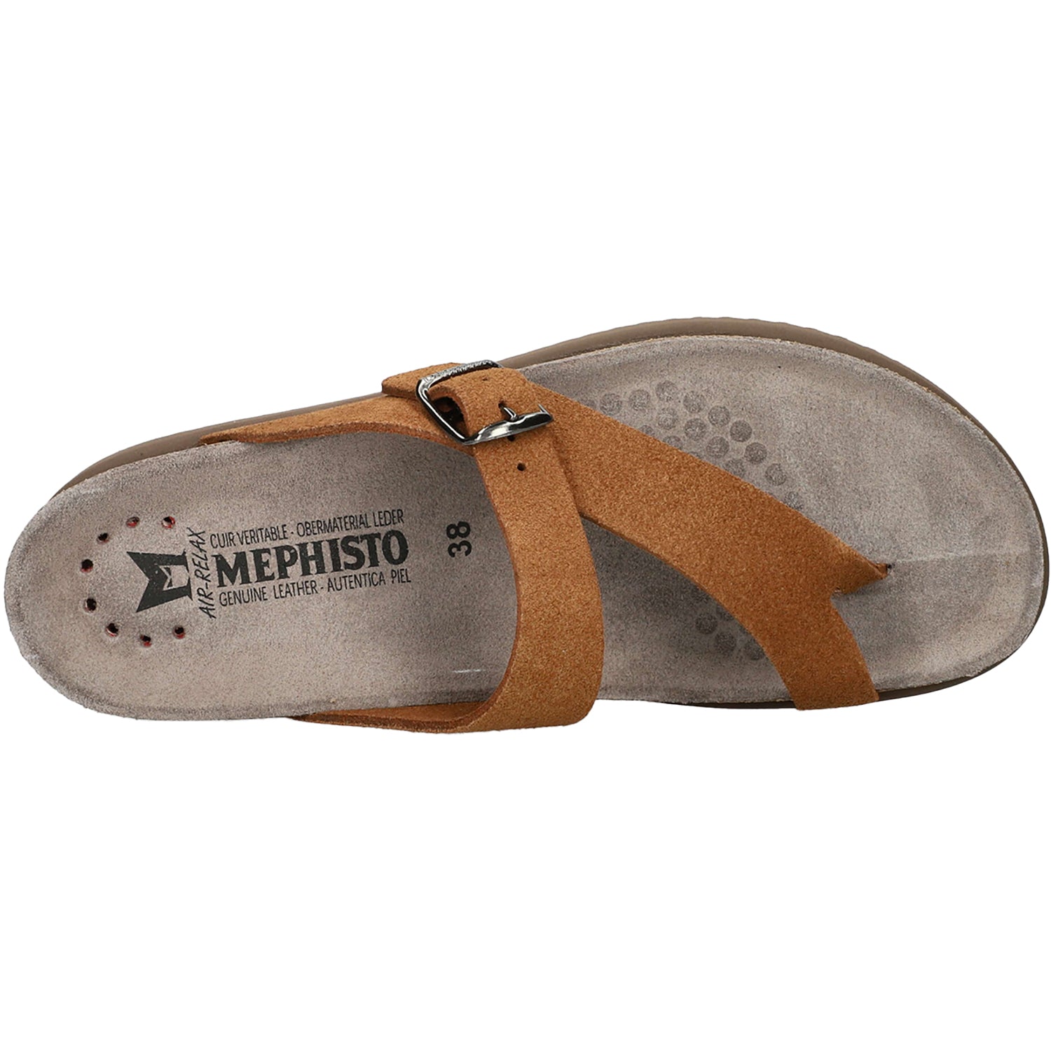 Womens Mephisto Women's Mephisto Helen Tobacco Sandvel 62844 Tobacco Sandvel