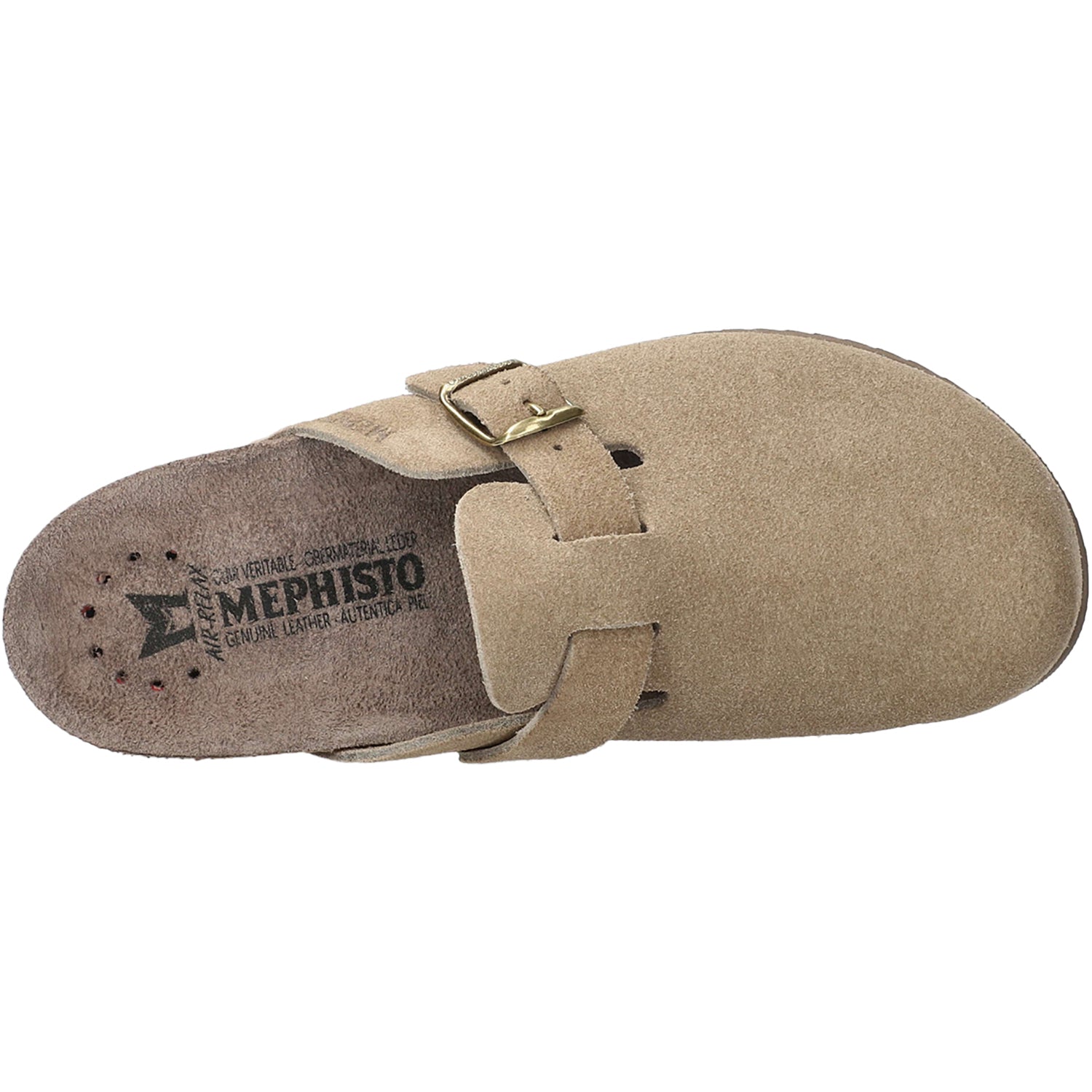 Womens Mephisto Mephisto Halina Women's Clogs Warm Grey Sandvelours Warm Grey Sandvelours