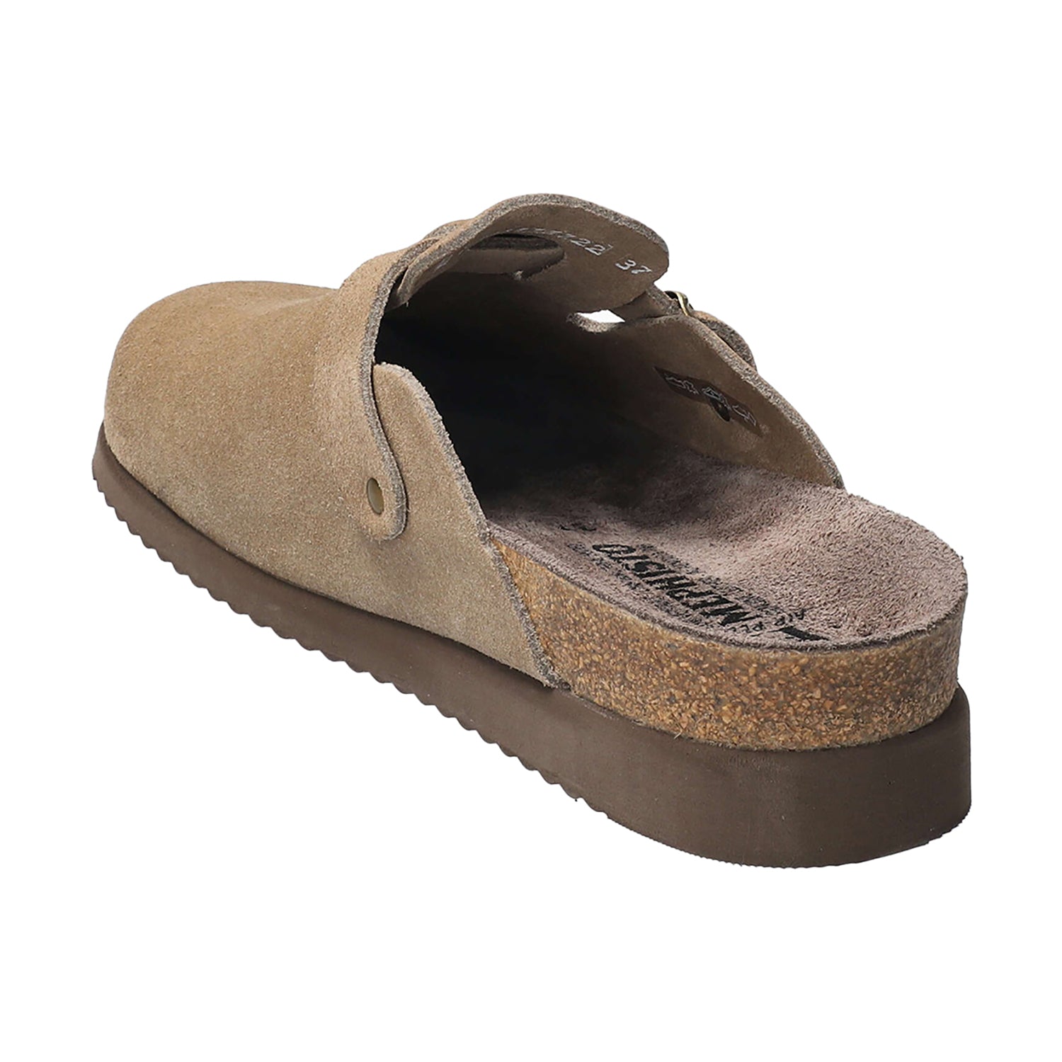 Womens Mephisto Mephisto Halina Women's Clogs Warm Grey Sandvelours Warm Grey Sandvelours