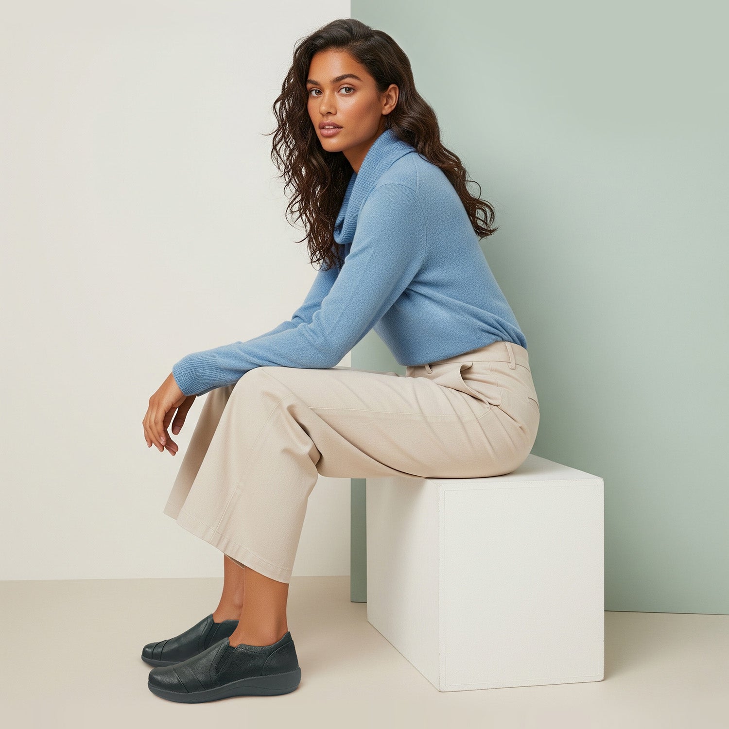 Womens Aetrex Women's Aetrex Helena Black Leather Black Leather