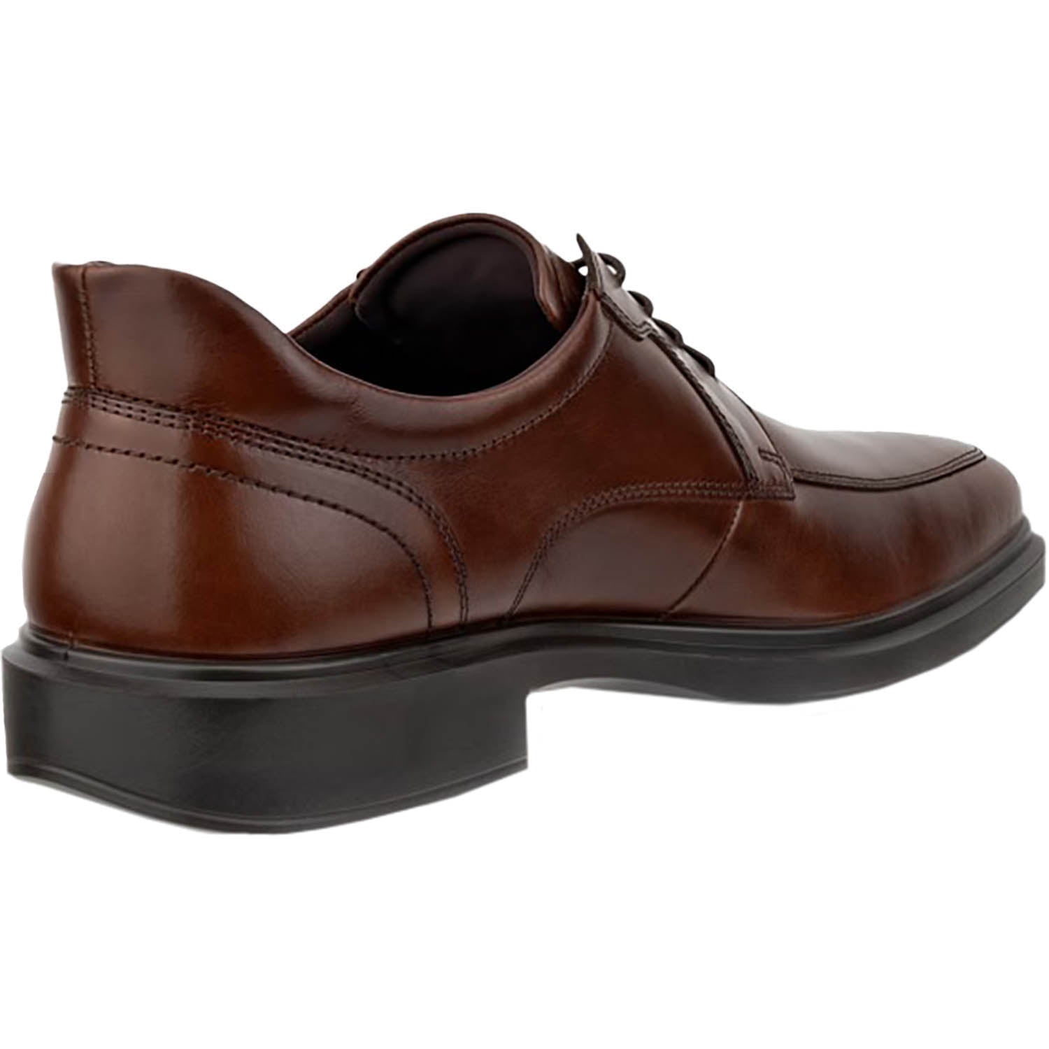 Mens Ecco ECCO Helsinki 20 Easy Slip Apron Toe Tie Men's Dress Lace Up Shoes Potting Soil Potting Soil