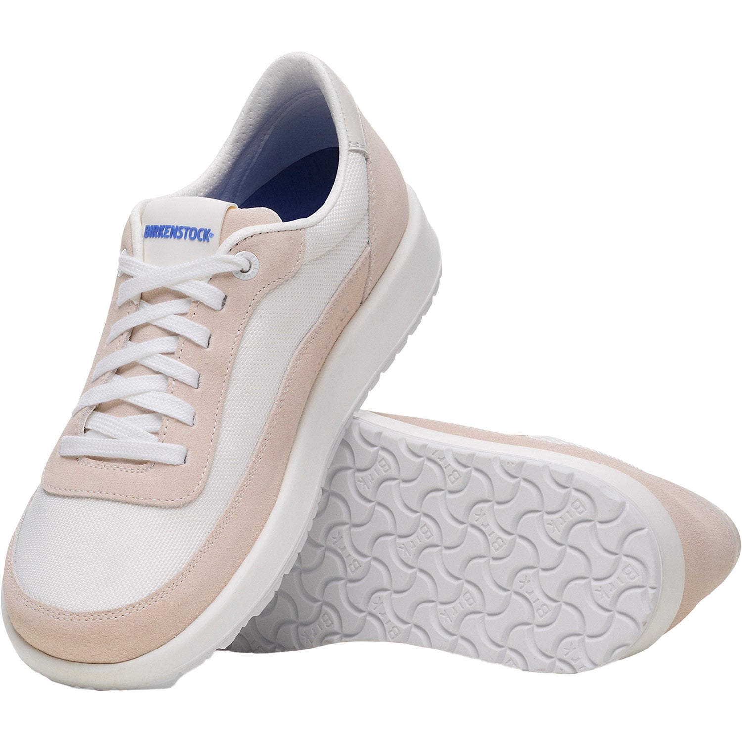 Unisex Birkenstock Birkenstock Honnef City /Textile Unisex Sneakers Antique White/White Suede Antique White/White Suede
