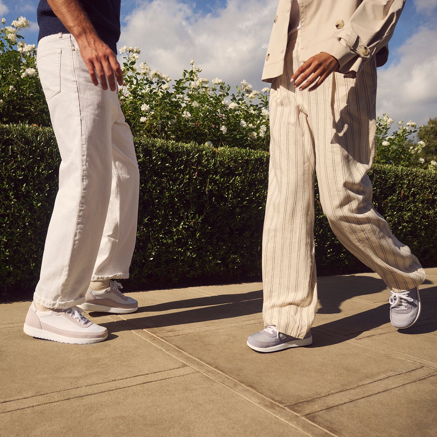 Unisex Birkenstock Birkenstock Honnef City /Textile Unisex Sneakers Antique White/White Suede Antique White/White Suede