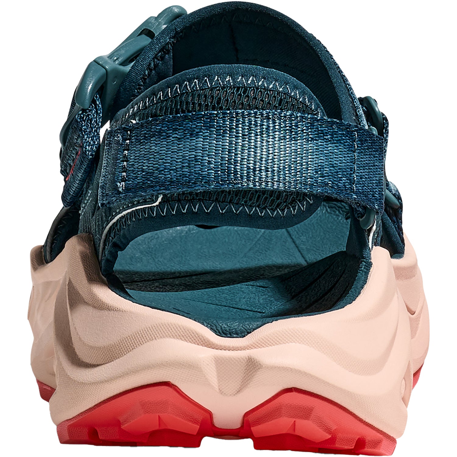 Womens Hoka one one Women's Hoka Infini Hike TC Blue Twilight/Grapefruit Synthetic Blue Twilight/Grapefruit Synthetic