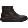 Womens Fit flop FitFlop IQ-COMFF Leather Zip Women's Ankle Boots Chocolate Brown Chocolate Brown