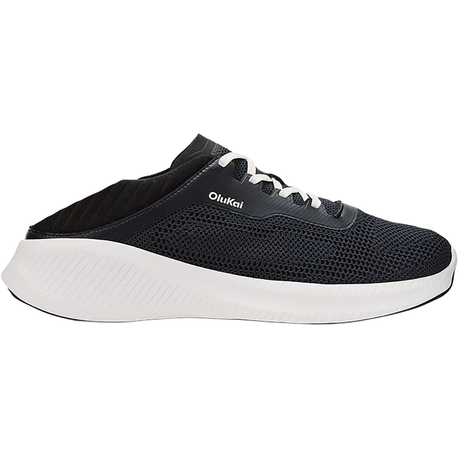 Mens Olukai OluKai Island Hopper Men's Lace Up Shoes Lava Rock/Lava Rock Mesh Lava Rock/Lava Rock Mesh