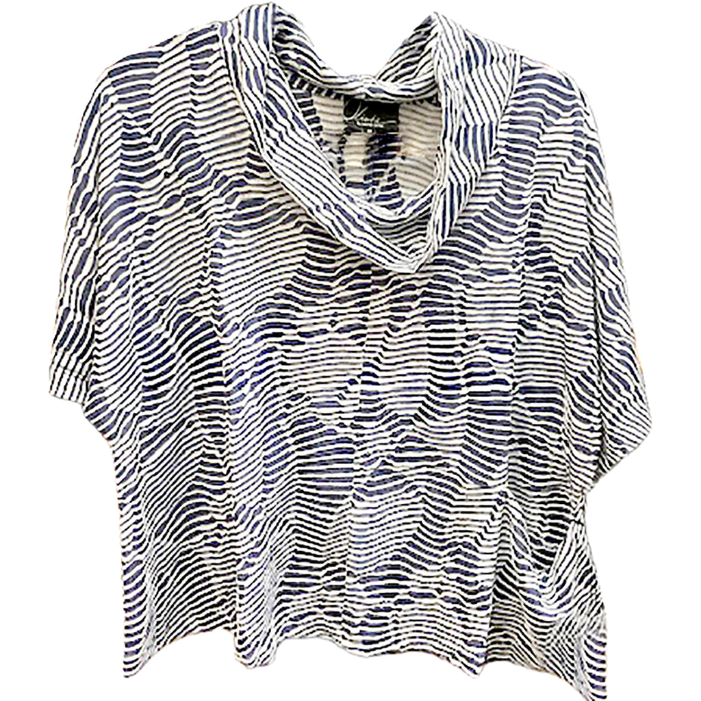 Women's Olivia By Habitat Ivy League Half Sleeve Pullover Dusk