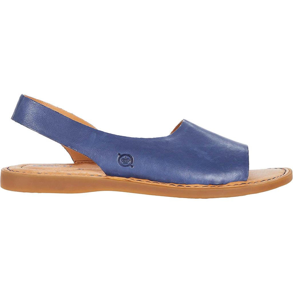Womens Born Women's Born Inlet Navy Leather Navy Leather