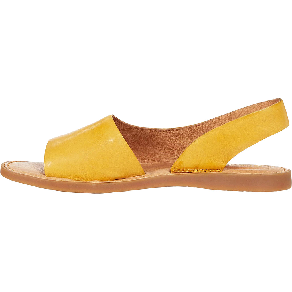 Womens Born Women's Born Inlet Yellow Leather Yellow Leather