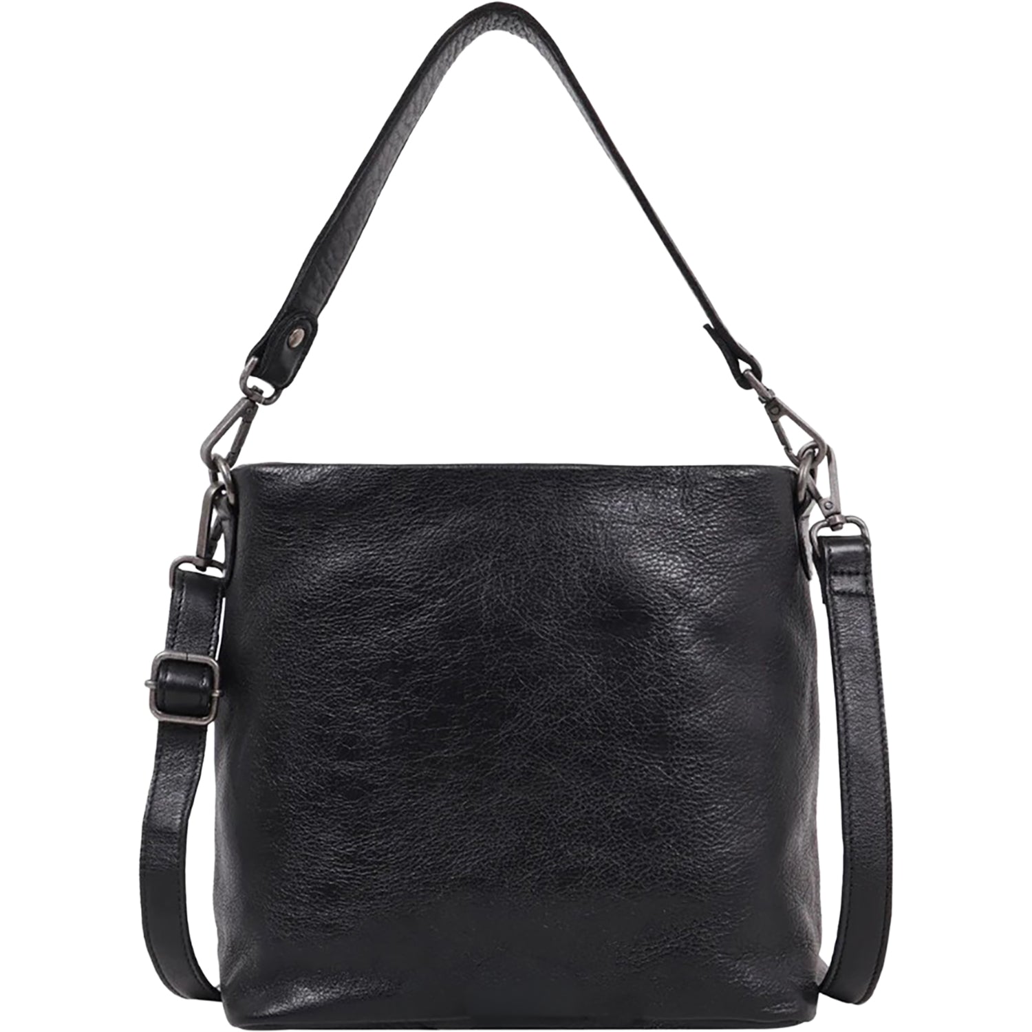 Womens Latico Latico Ivy Crossbody Bag Handbag Black Leather Black Leather