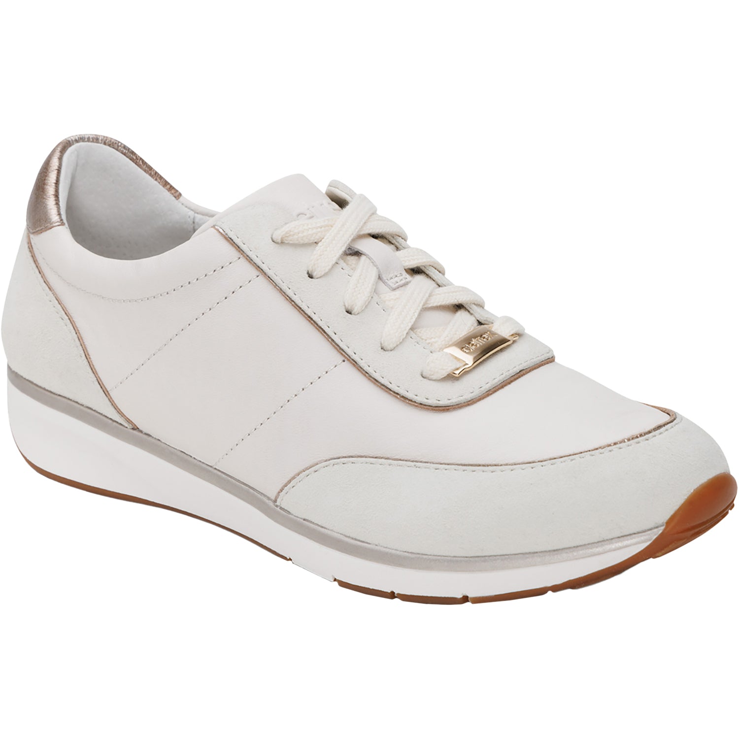 Womens Aetrex Aetrex Ivy Women's Sporty Lace Up Shoes Chalk Chalk