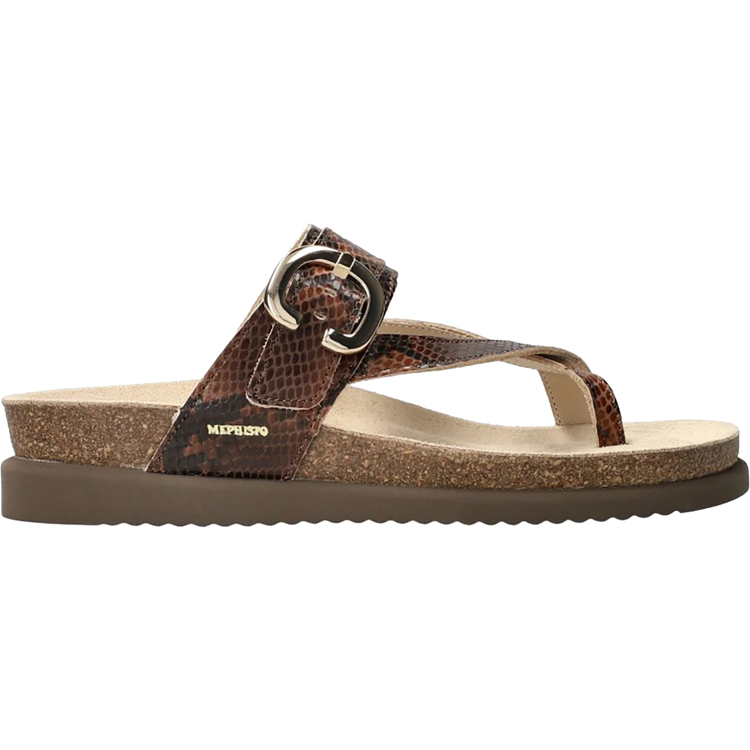 Womens Mephisto Mephisto Izaora Women's Sandals Thong Sandals Tobacco Boa Tobacco Boa