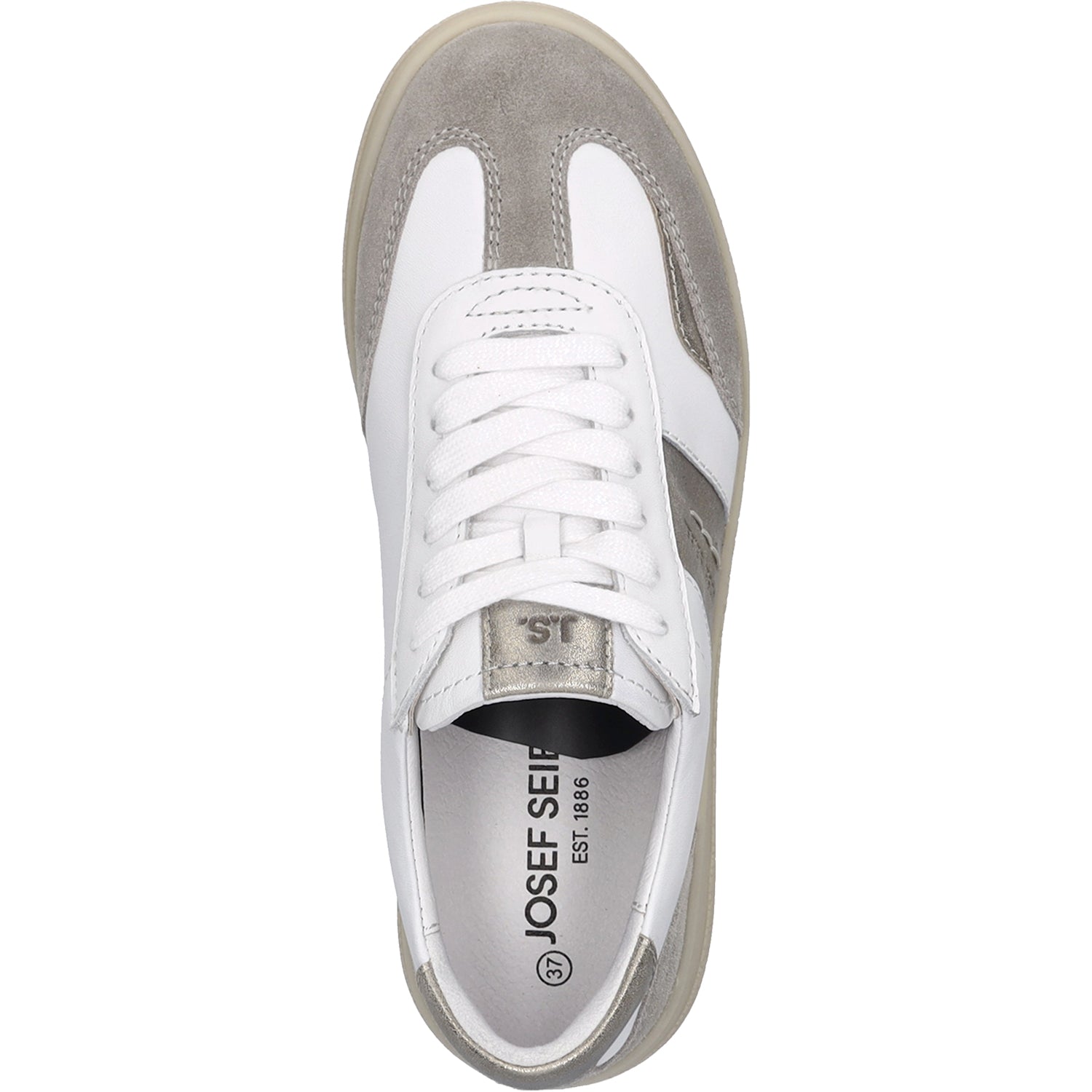 Womens Josef seibel Josef Seibel Jade 01 Women's Lace Up Shoes Grey Grey