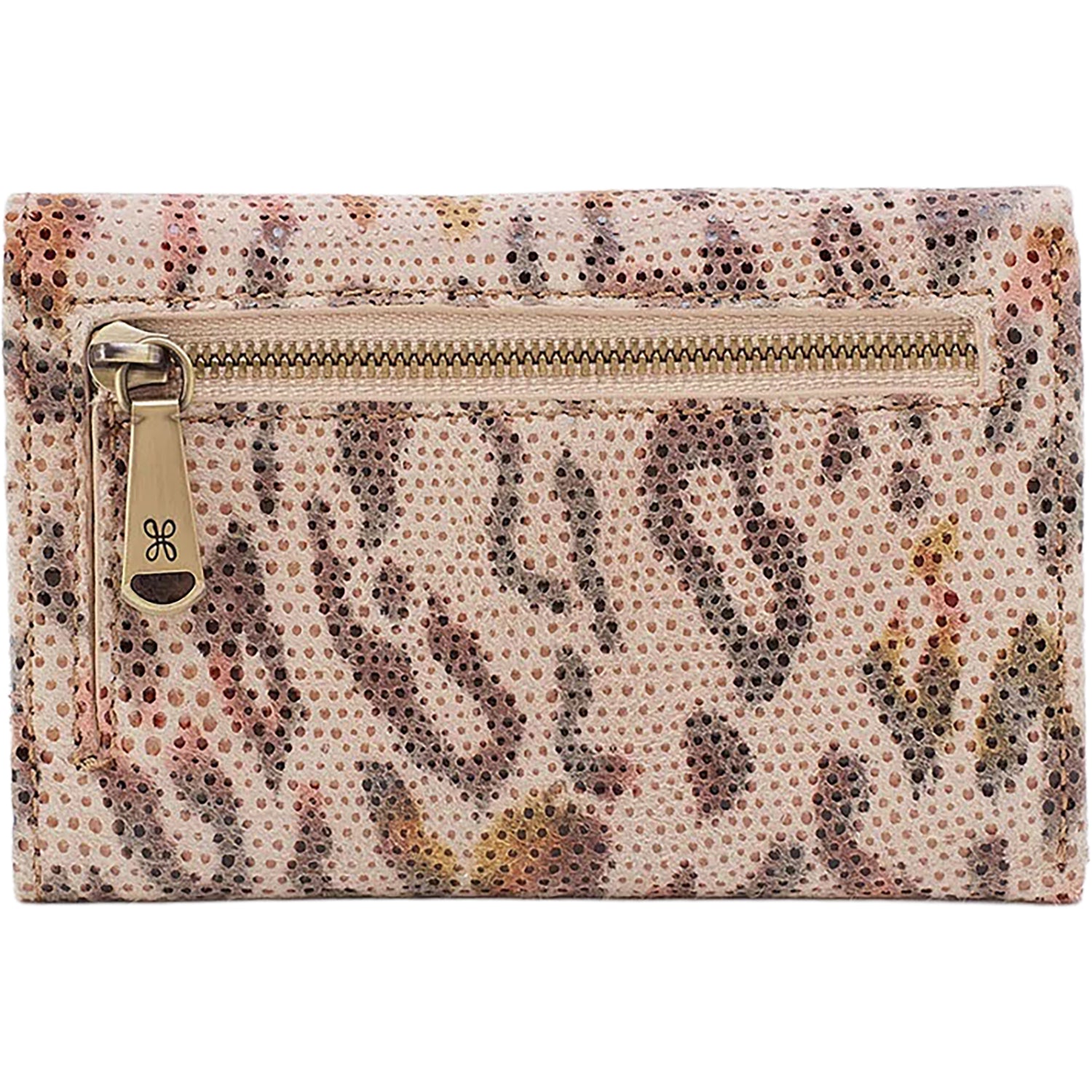 Womens Hobo Hobo International Jill Trifold Wallet Summer Safari Summer Safari