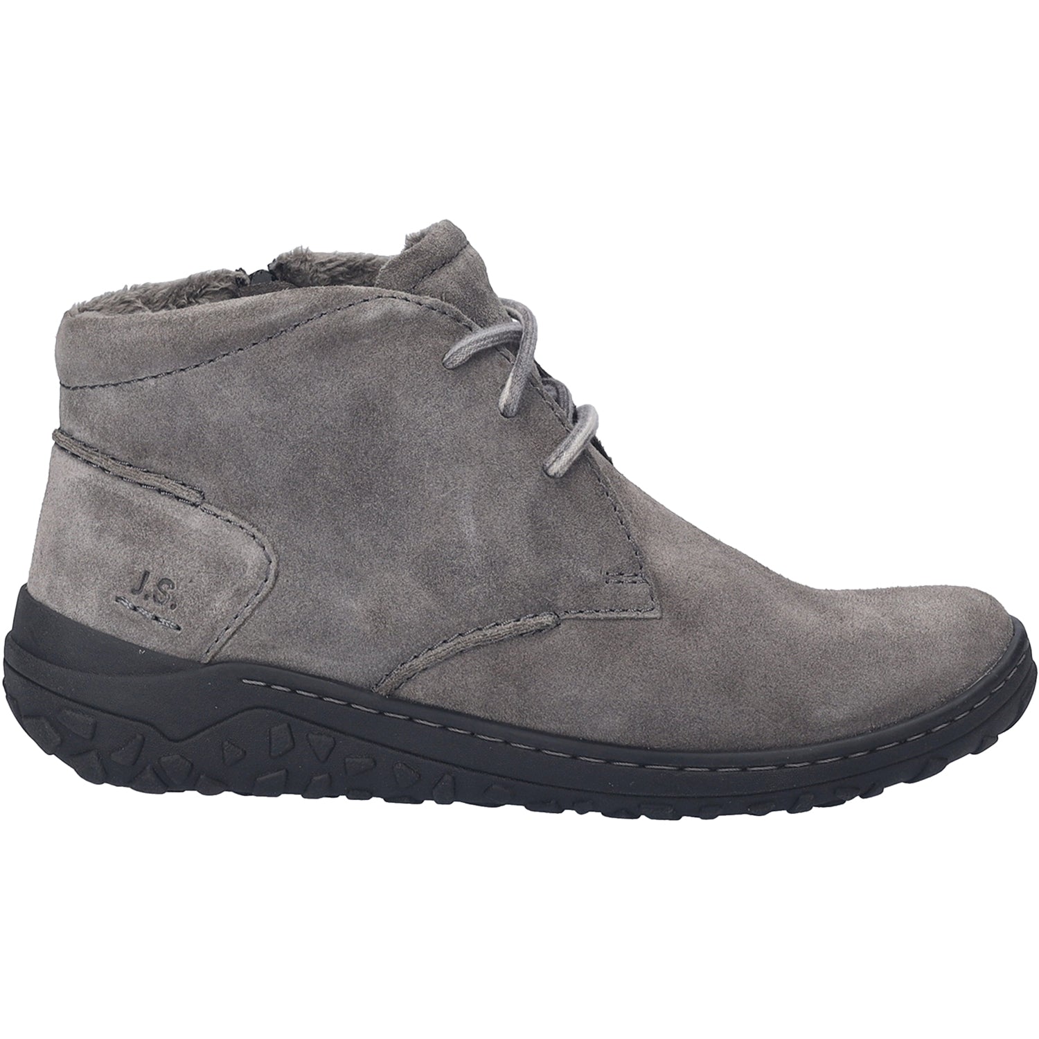 Womens Josef seibel Josef Seibel Ruby 01 Women's Boots Gray Suede Gray Suede
