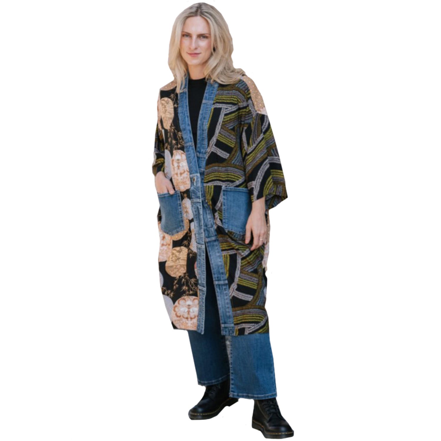 Womens Shannon passero Women's Shannon Passero Janis Cardigan Asia Print Mix Asia Print Mix