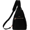 Womens Baggallini Baggallini Jet Set Anti-Theft Triangle Sling Handbag Black Black