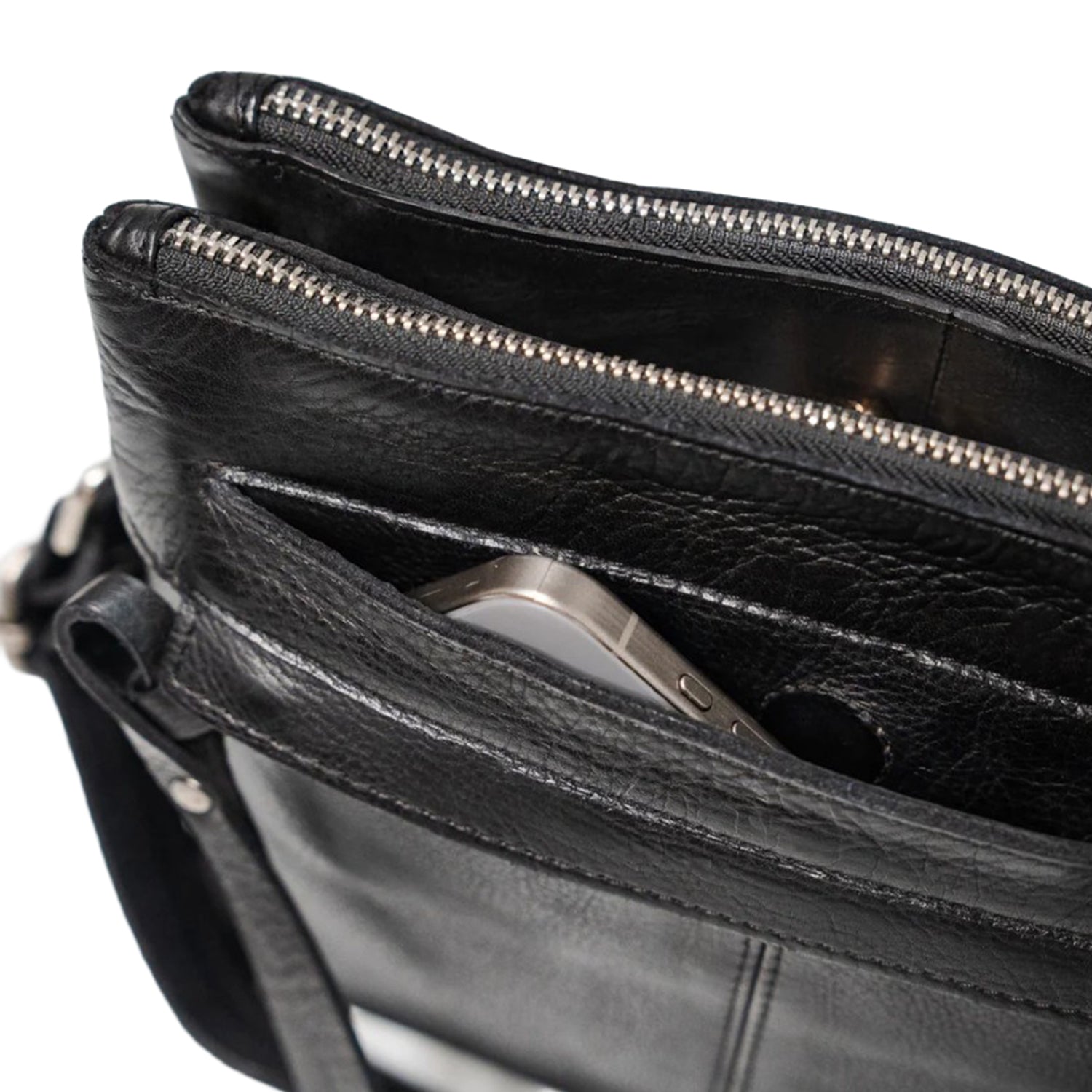 Womens Latico Latico Jett Crossbody Black Leather Black Leather