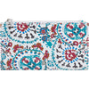 Womens Hobo Hobo Jill Trifold Wallet Batik Blooms Batik Blooms