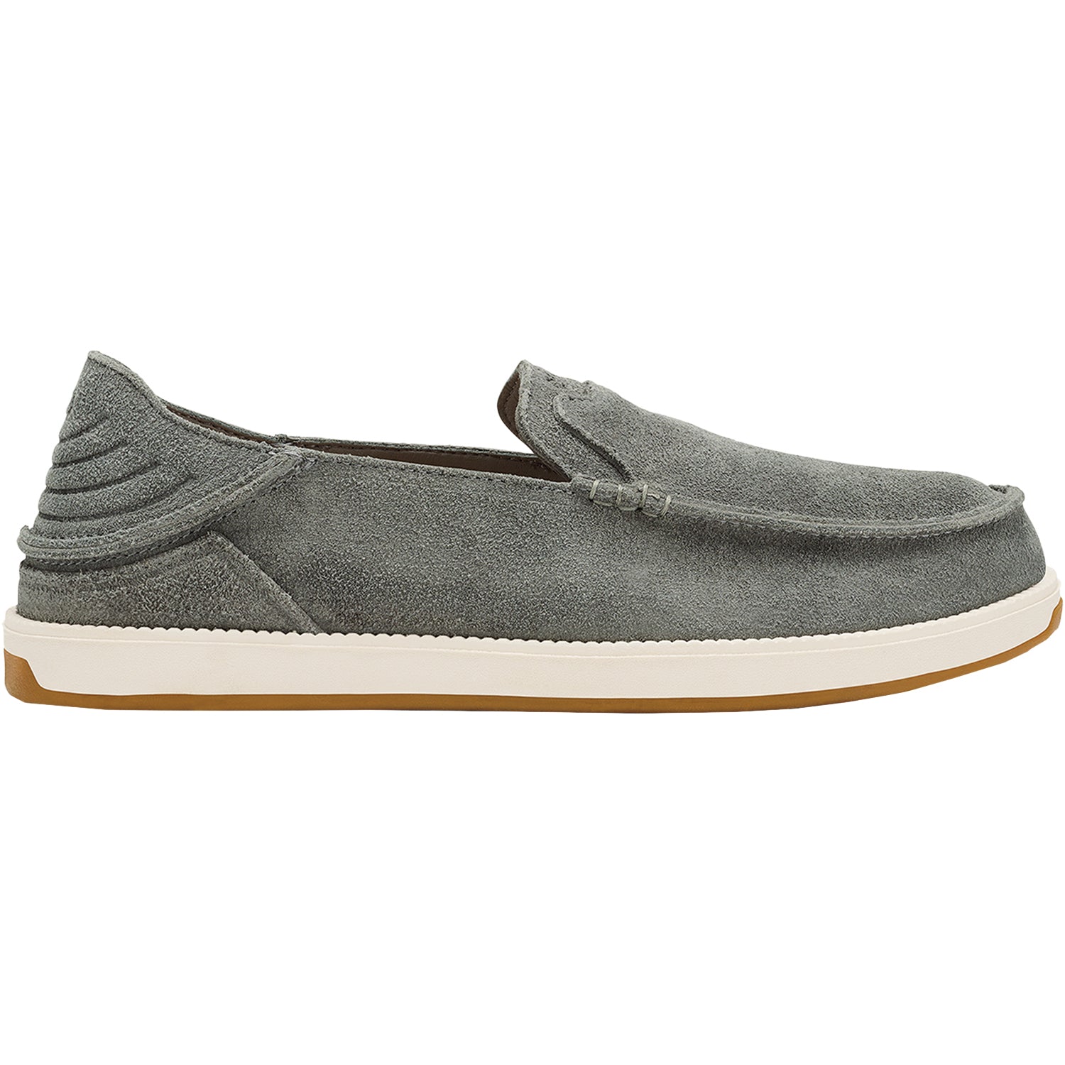 Mens Olukai Olukai Kakaha Nia Men's Slip Ons Ash/Ash Ash/Ash
