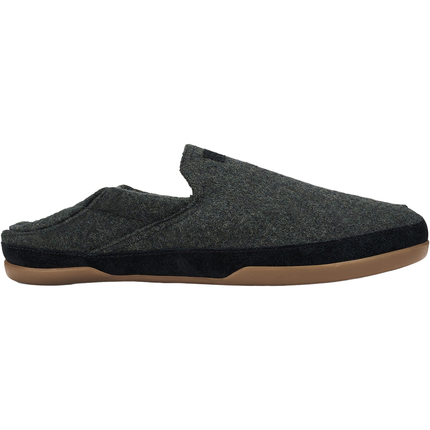 Mens Olukai OluKai Kalawa Men's Slippers Closed Back Dark Shadow/Dark Shadow Dark Shadow/Dark Shadow