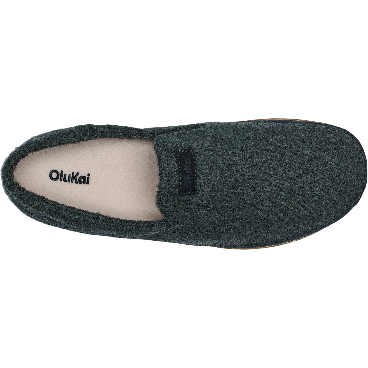 Mens Olukai OluKai Kalawa Men's Slippers Closed Back Dark Shadow/Dark Shadow Dark Shadow/Dark Shadow