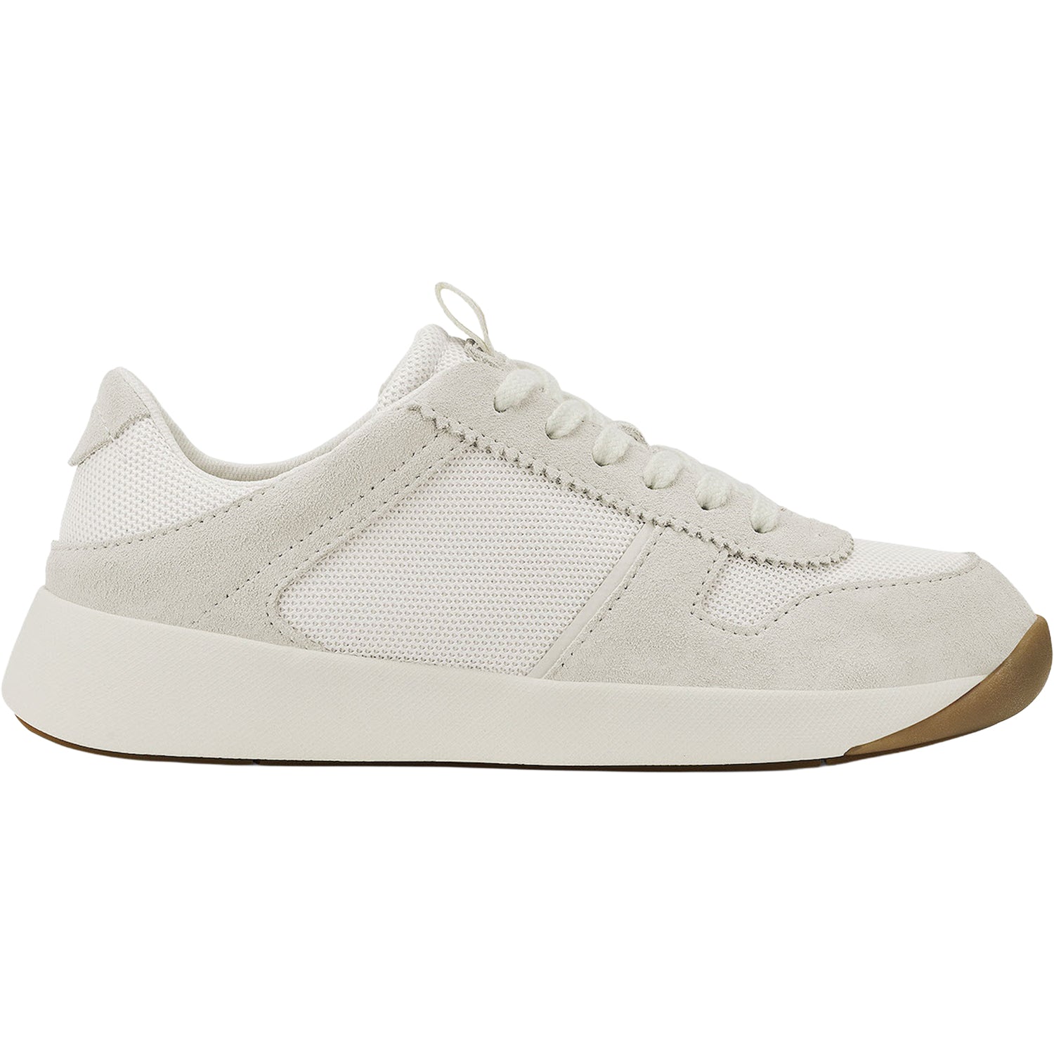 Womens Olukai Olukai Kualele Mesh Women's Sporty Lace Up Shoes Tapa/White Sand Tapa/White Sand