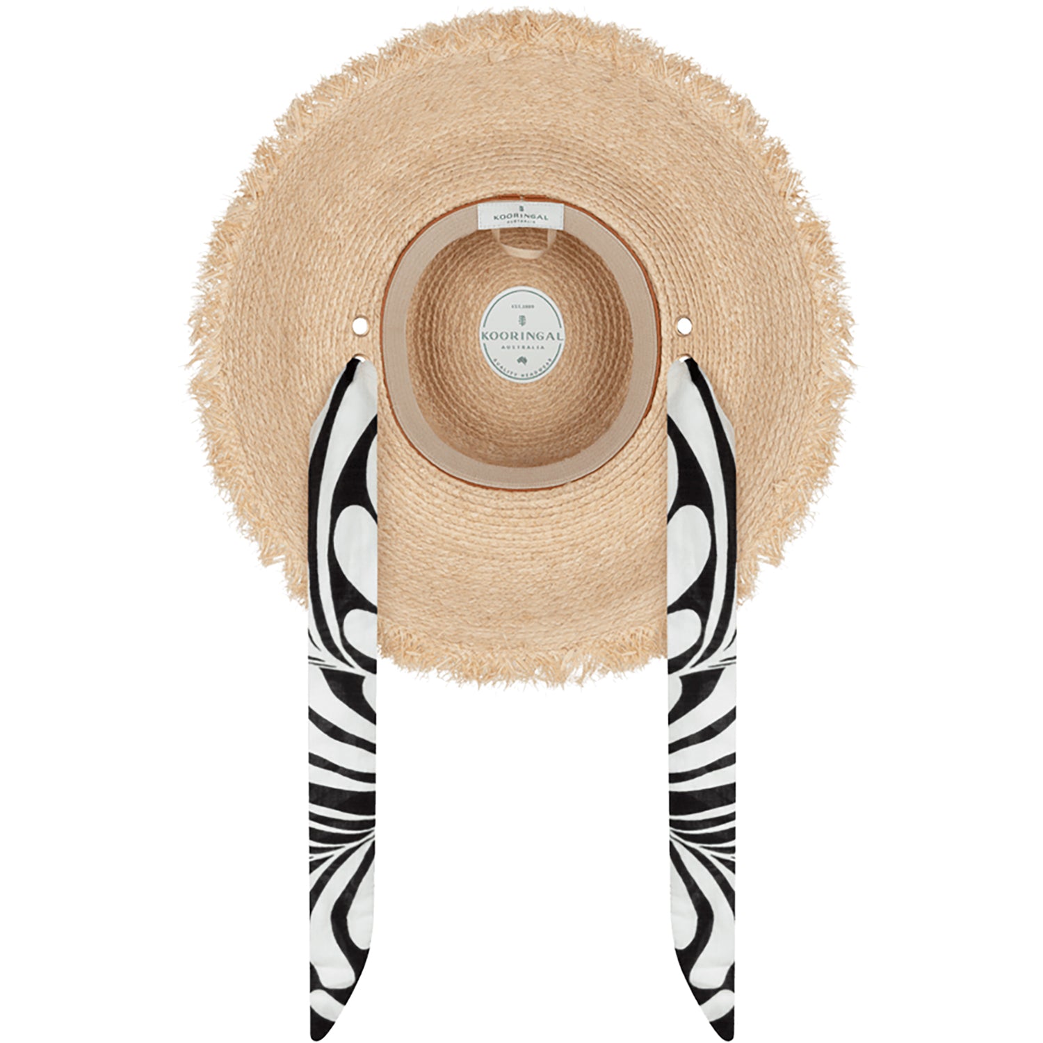 Womens Kooringal Kooringal Kendalls Wide Brim Women's Hats Natural Natural